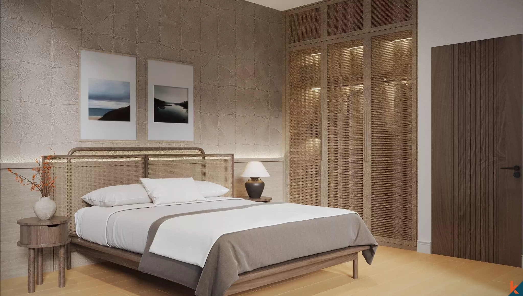 Vila Modern Satu Kamar Tidur di Kompleks Gaya Hidup Premium Ubud