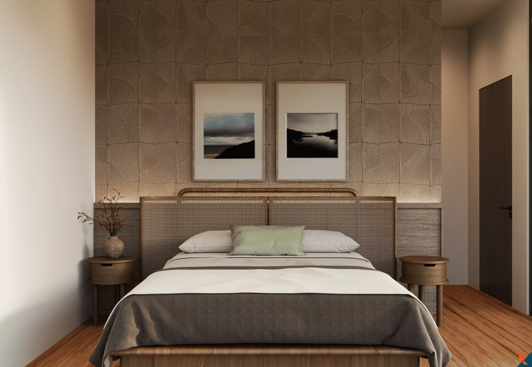 Vila Modern Satu Kamar Tidur di Kompleks Gaya Hidup Premium Ubud