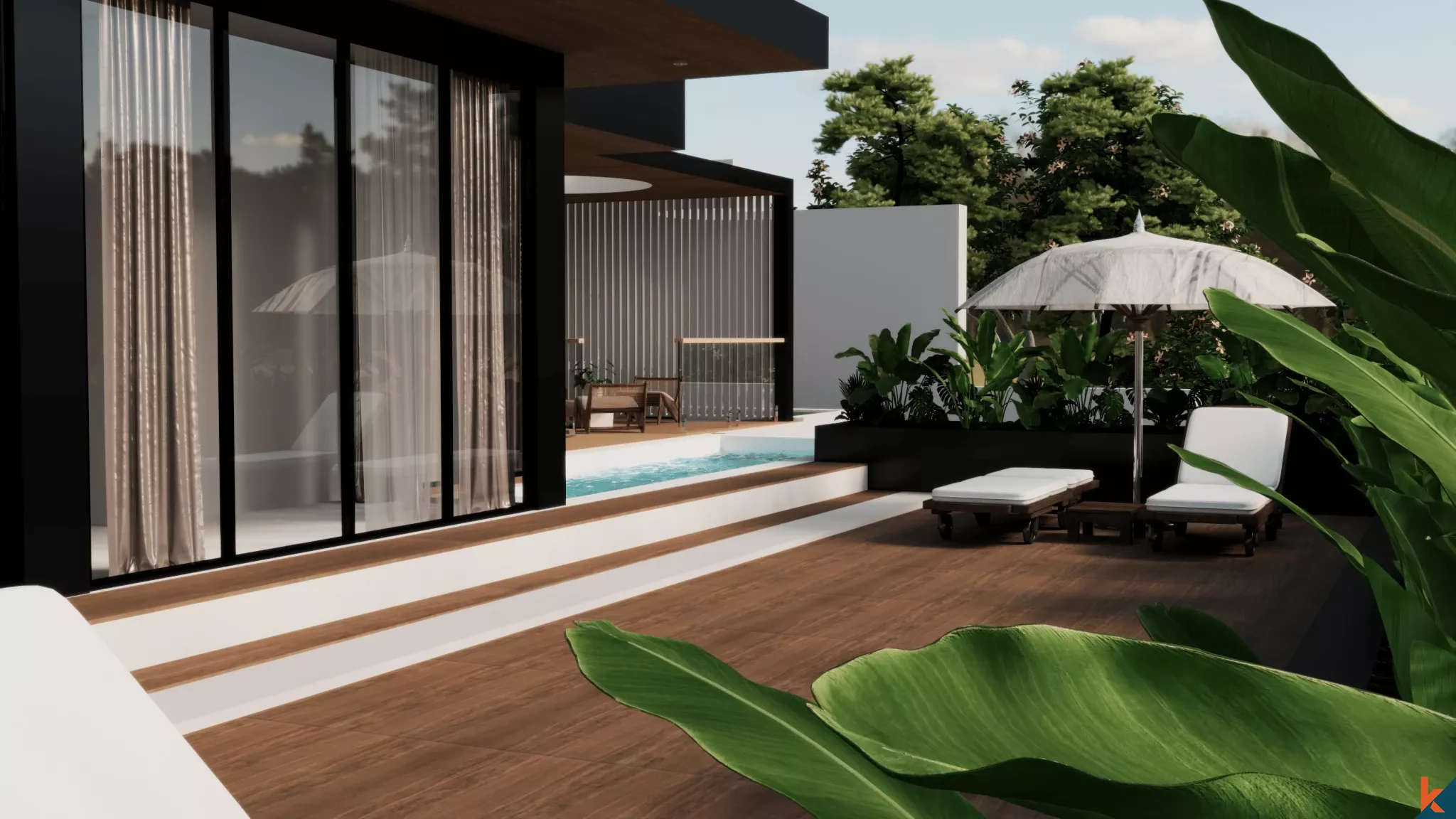 Vila Mewah 2 Kamar Tidur yang Akan Segera Hadir di Ubud