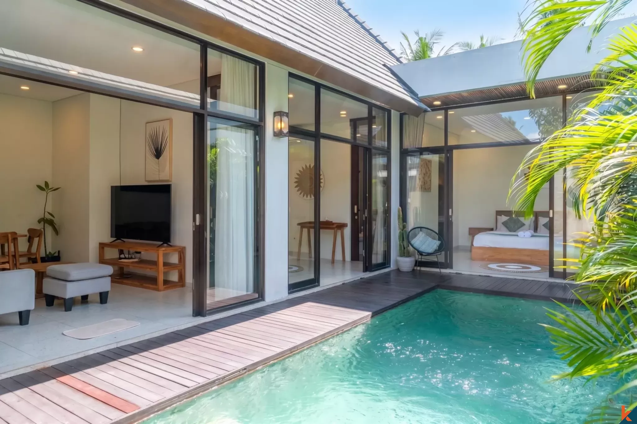 Modern Two Bedroom Tropical Villa for Sale in Ubud - Lodtunduh