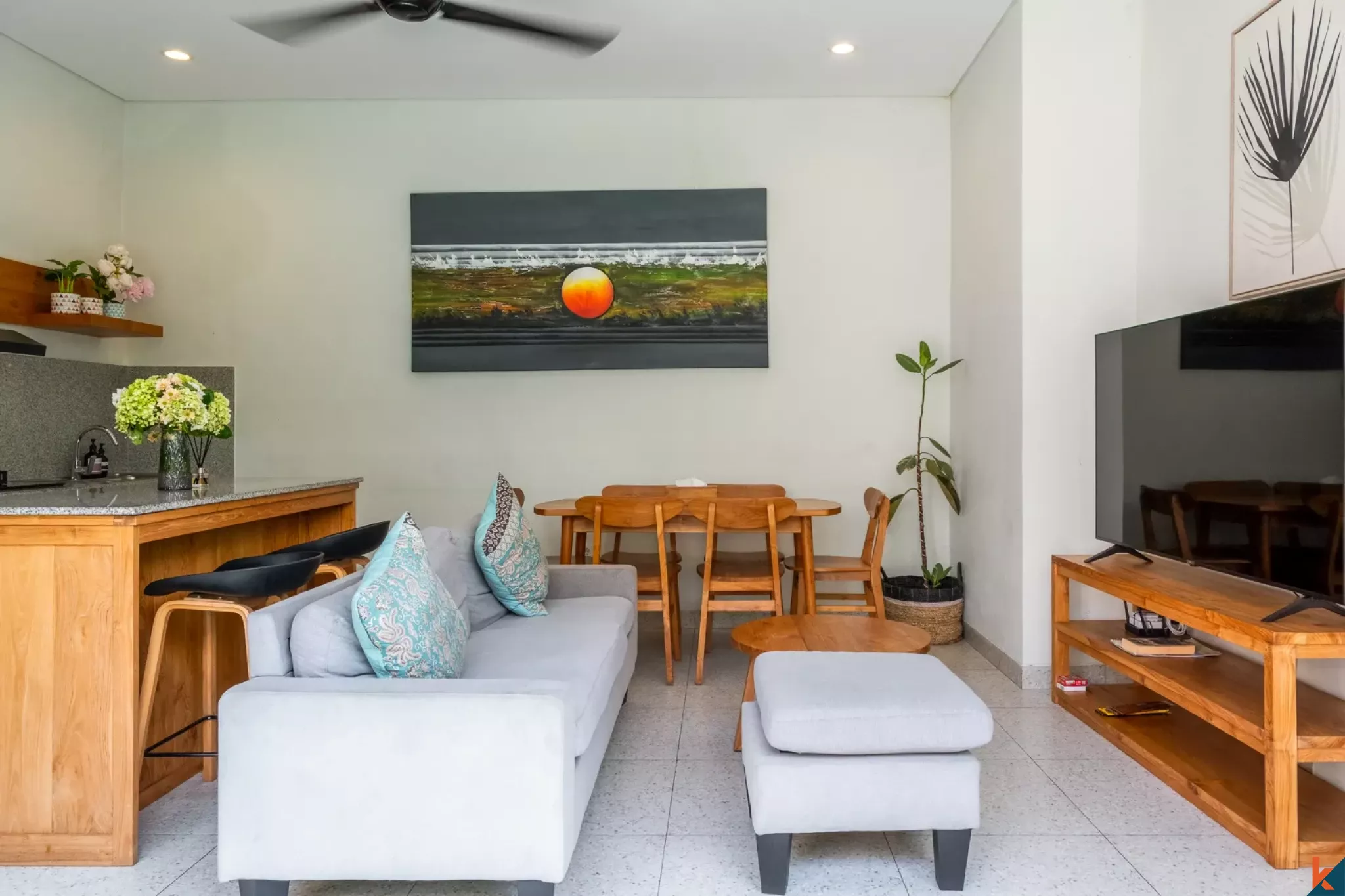 Modern Two Bedroom Tropical Villa for Sale in Ubud - Lodtunduh