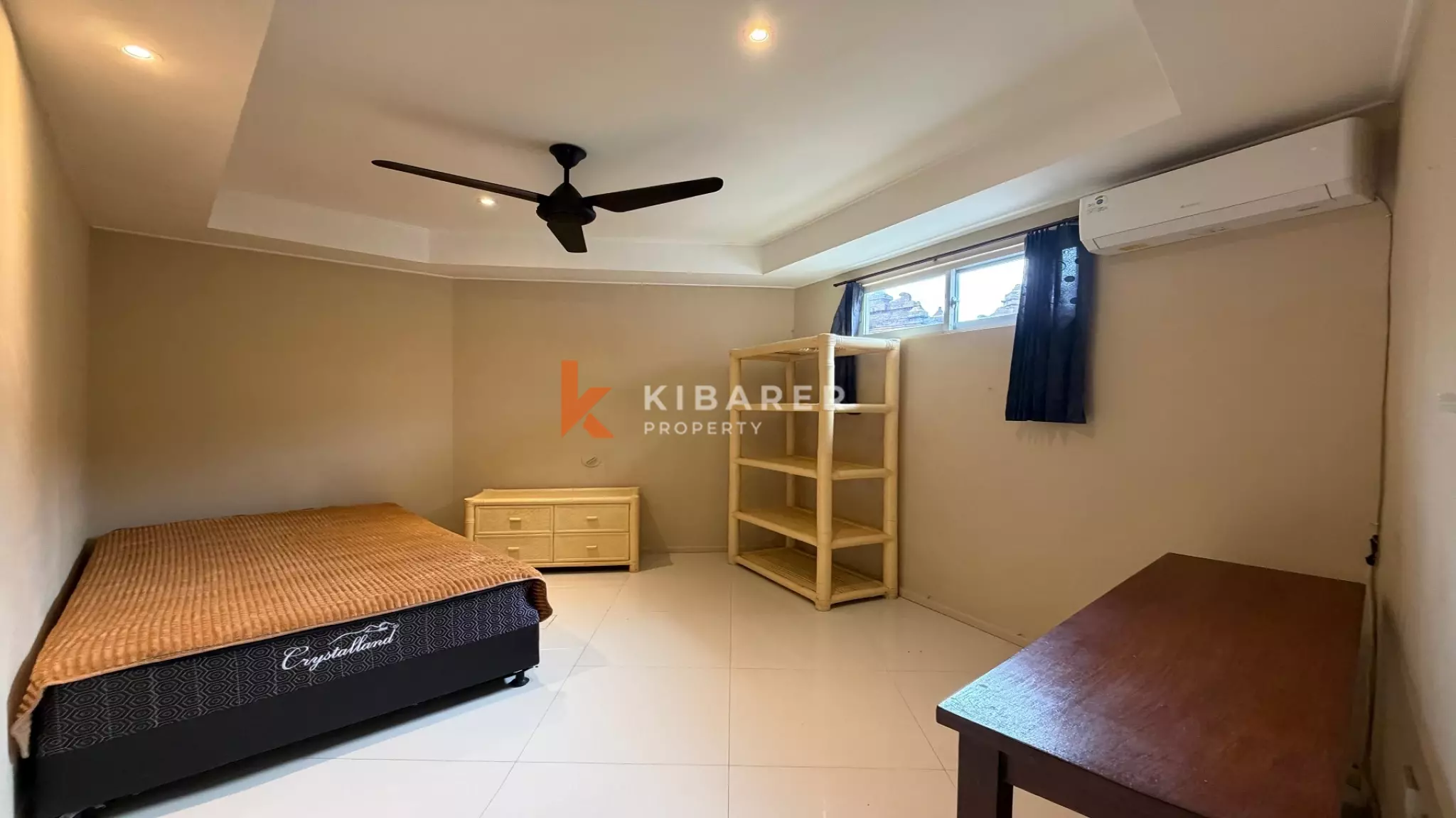 Villa de deux chambres avec fenêtre sur les rizières, plus chambre de service et salon ouvert, située dans le quartier d'Umalas