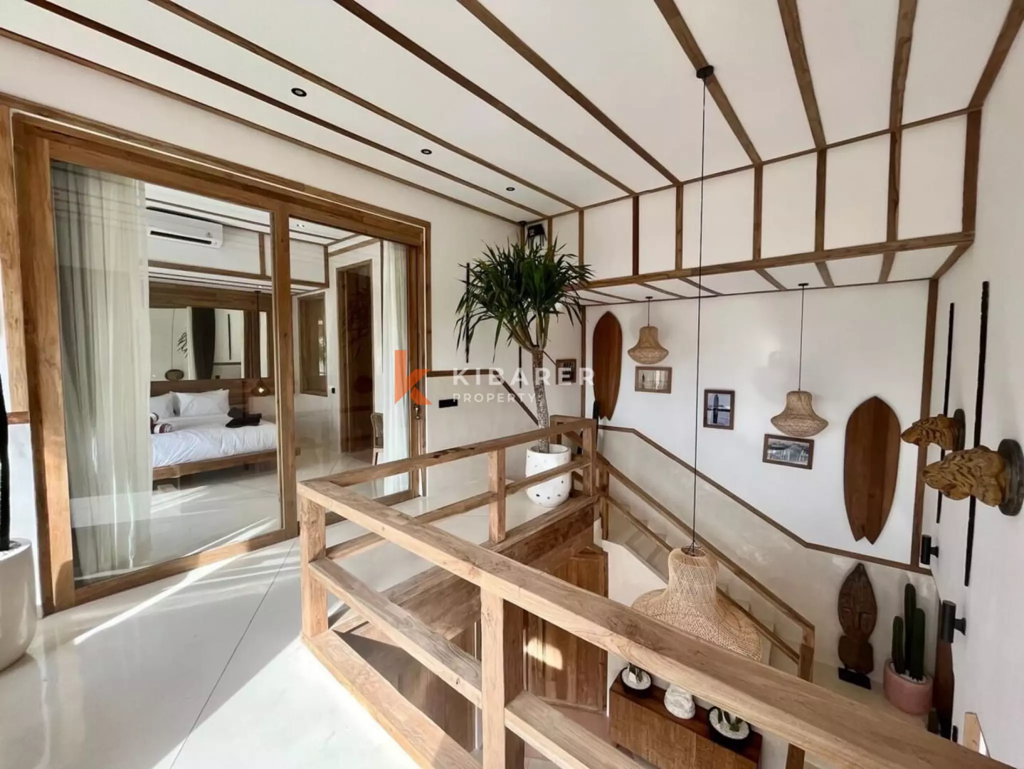Villa bohème chic de 3 chambres avec piscine privée et jacuzzi à Berawa