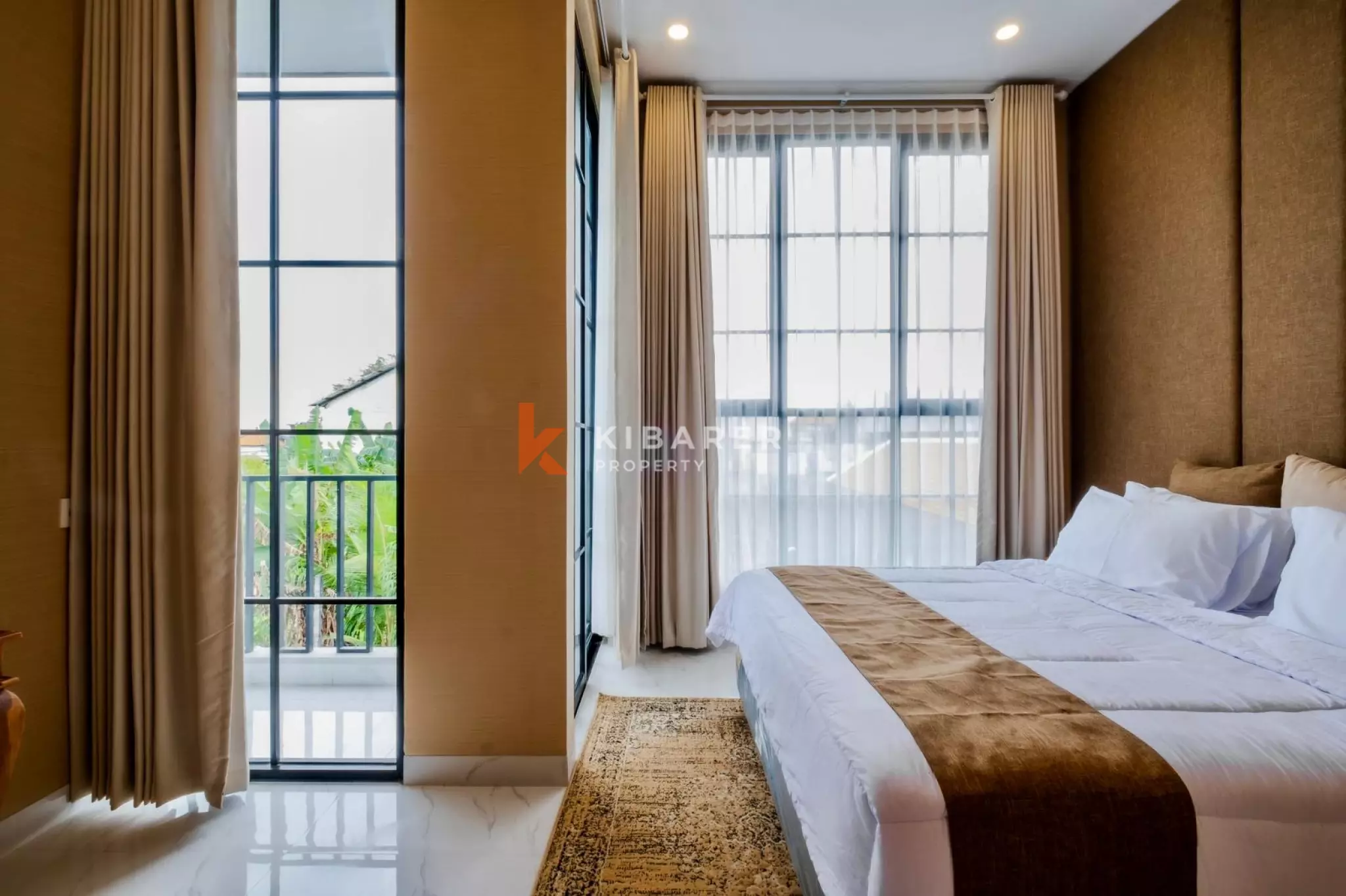 Villa moderne et élégante de trois chambres avec piscine privée à Berawa