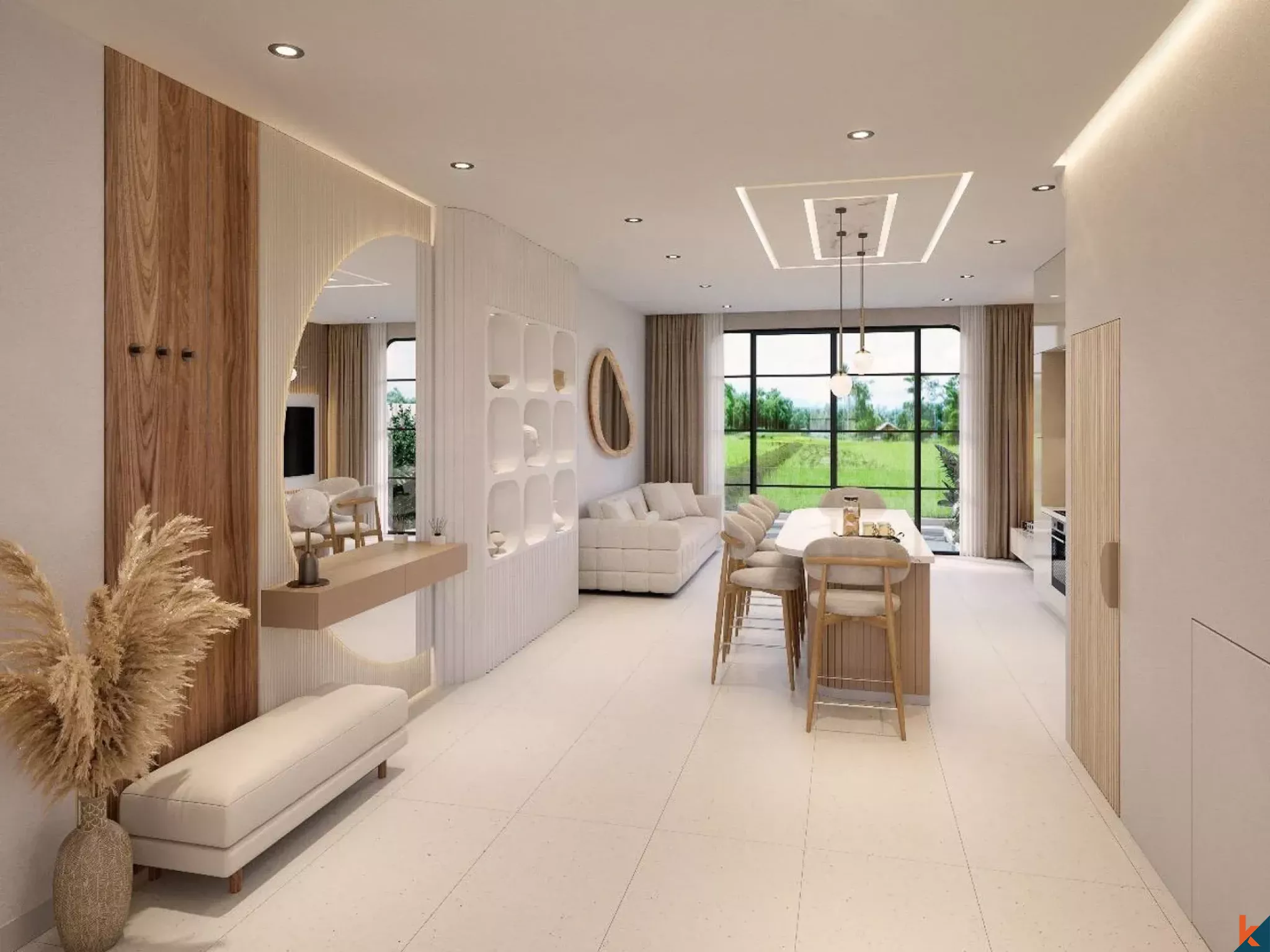 Upcoming multi level two bedroom leasehold property in Benoa - Nusa Dua (Delivery September 2026)