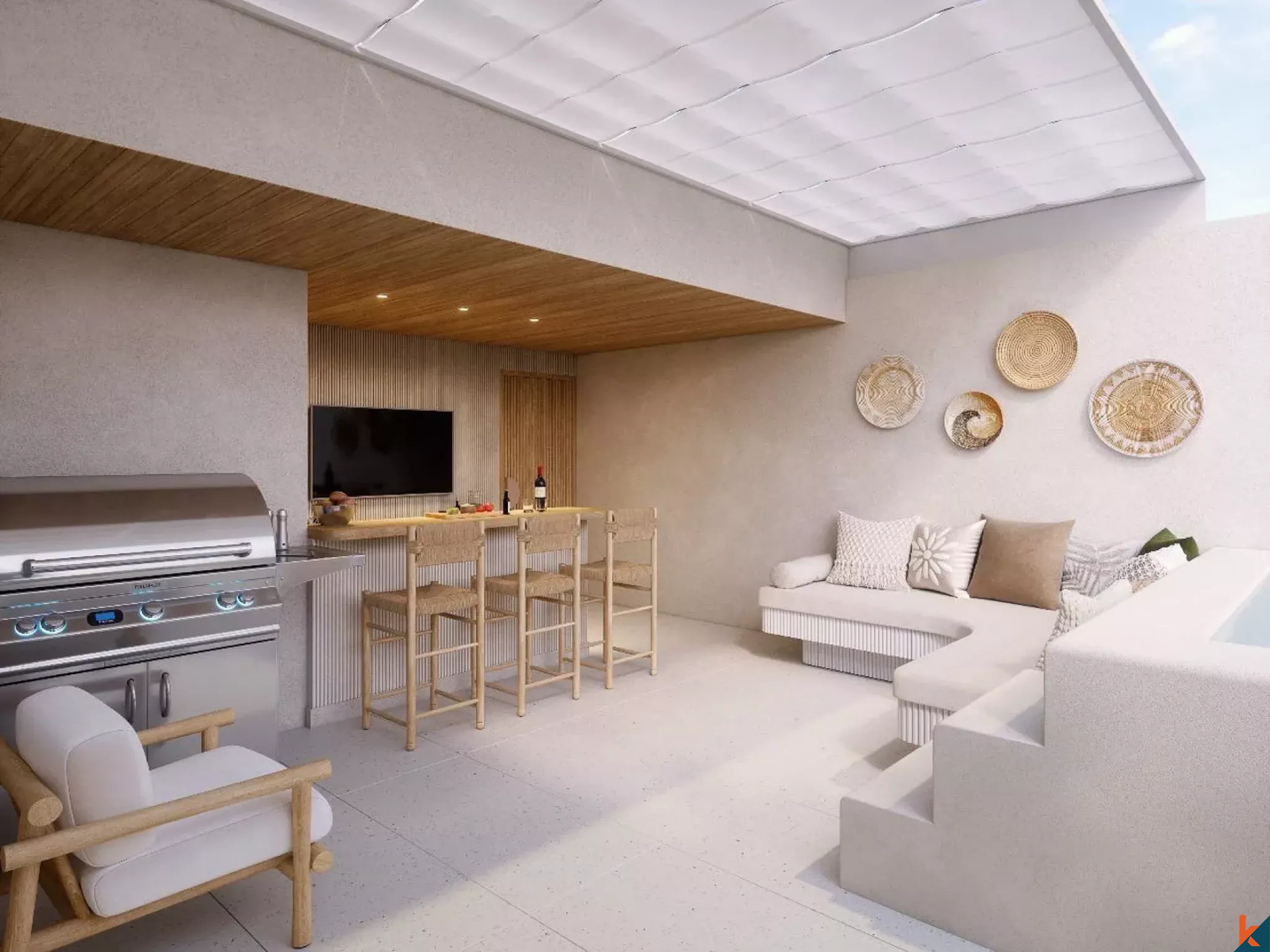 Upcoming multi level two bedroom leasehold property in Benoa - Nusa Dua (Delivery September 2026)