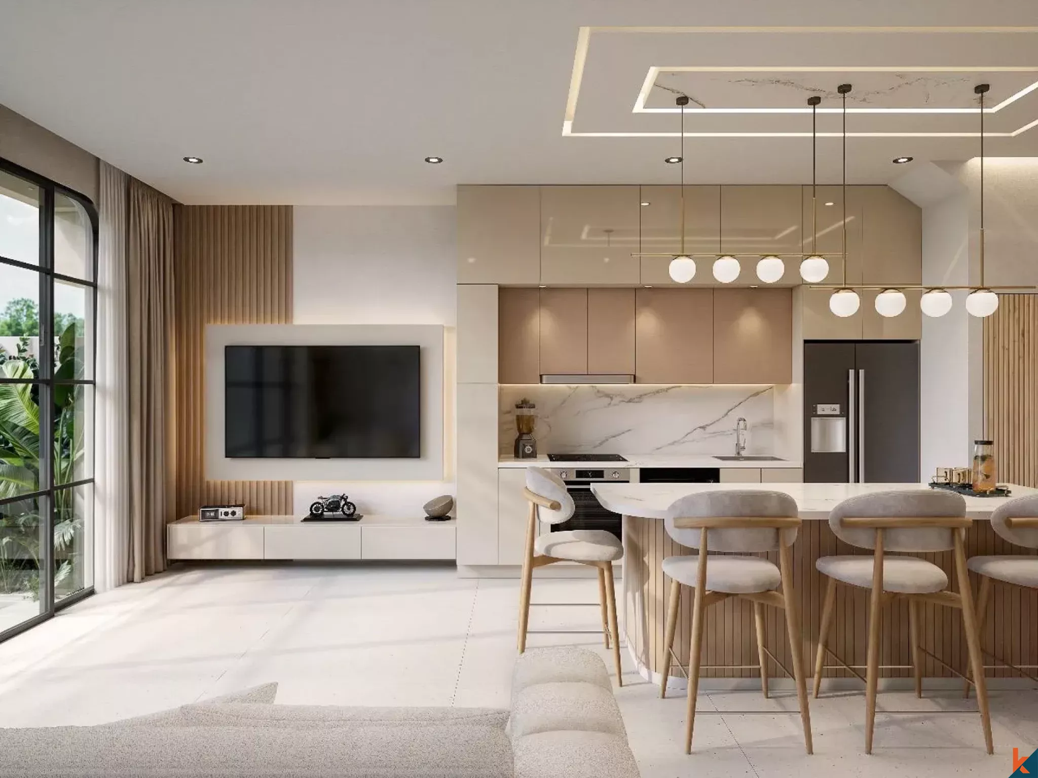 Upcoming multi level two bedroom leasehold property in Benoa - Nusa Dua (Delivery September 2026)