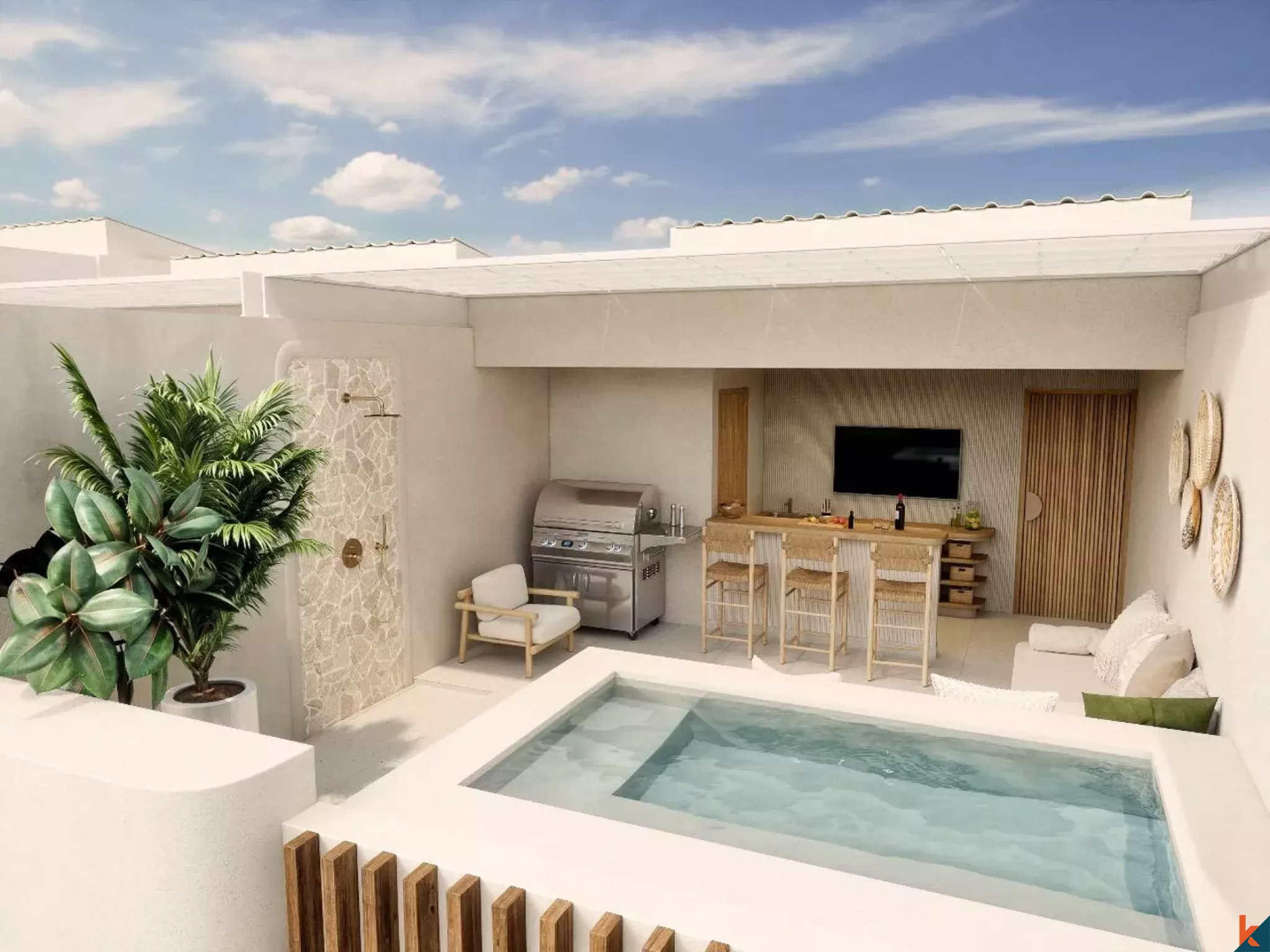 Upcoming multi level two bedroom leasehold property in Benoa - Nusa Dua (Delivery September 2026)
