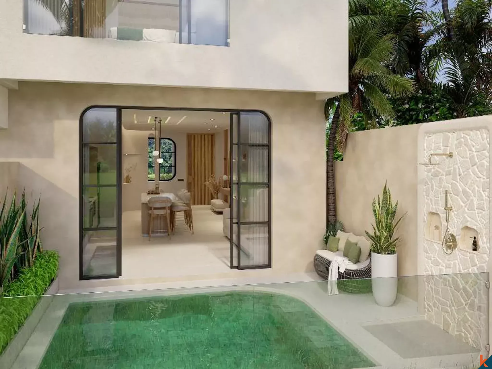 Upcoming multi level two bedroom leasehold property in Benoa - Nusa Dua (Delivery September 2026)