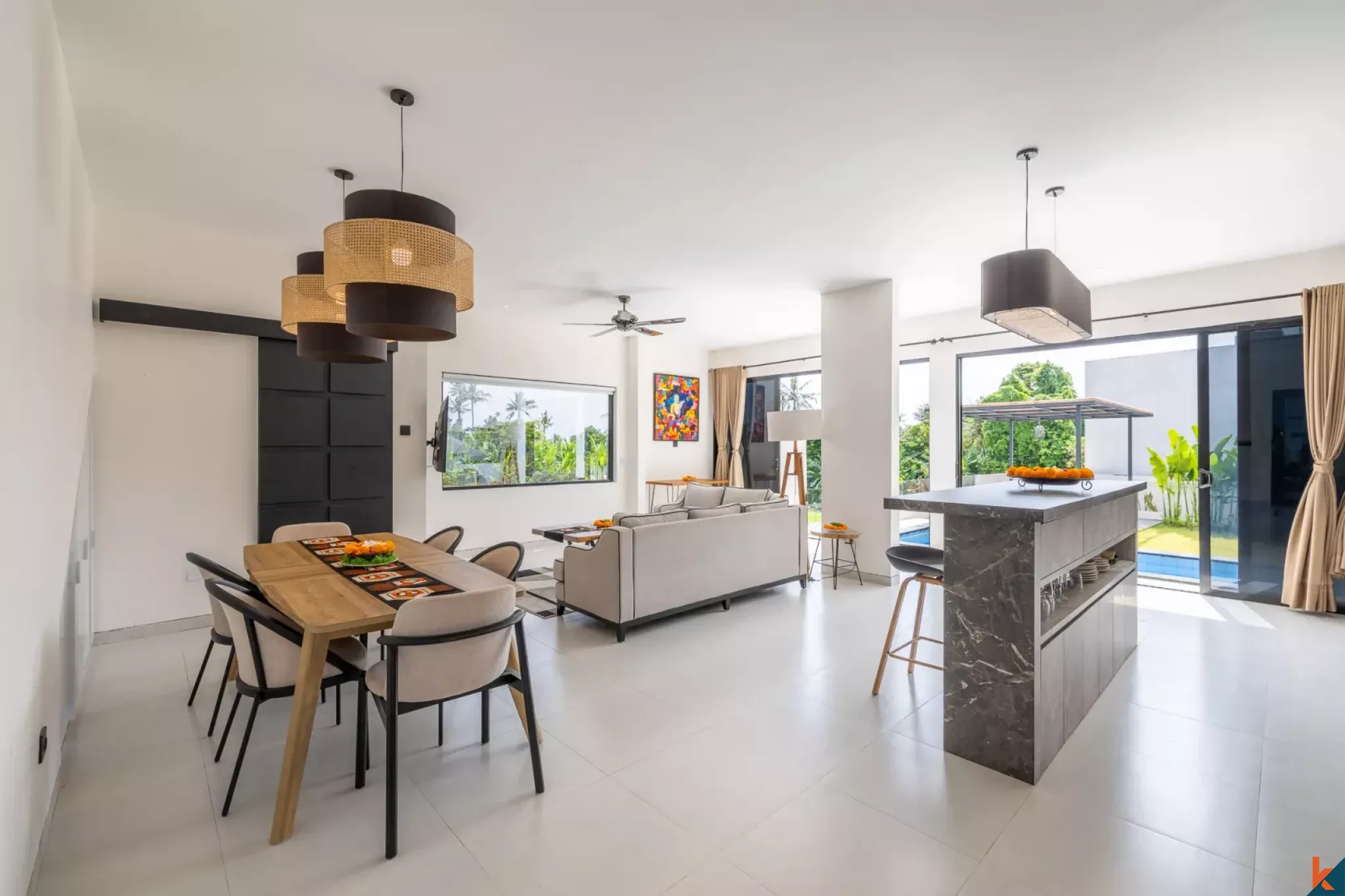 Brand New Three Bedroom Leasehold Property with Beautiful Rice Field Views in Tumbak Bayuh