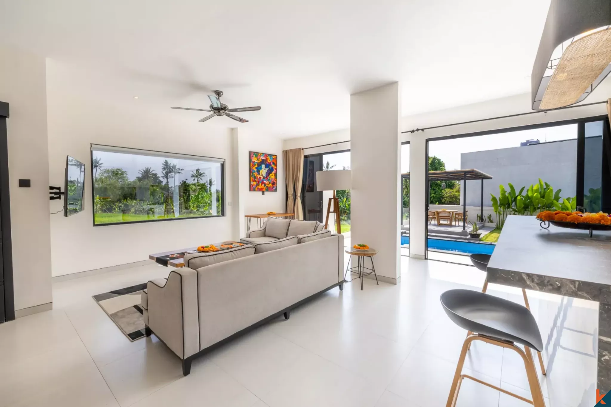 Brand New Three Bedroom Leasehold Property with Beautiful Rice Field Views in Tumbak Bayuh