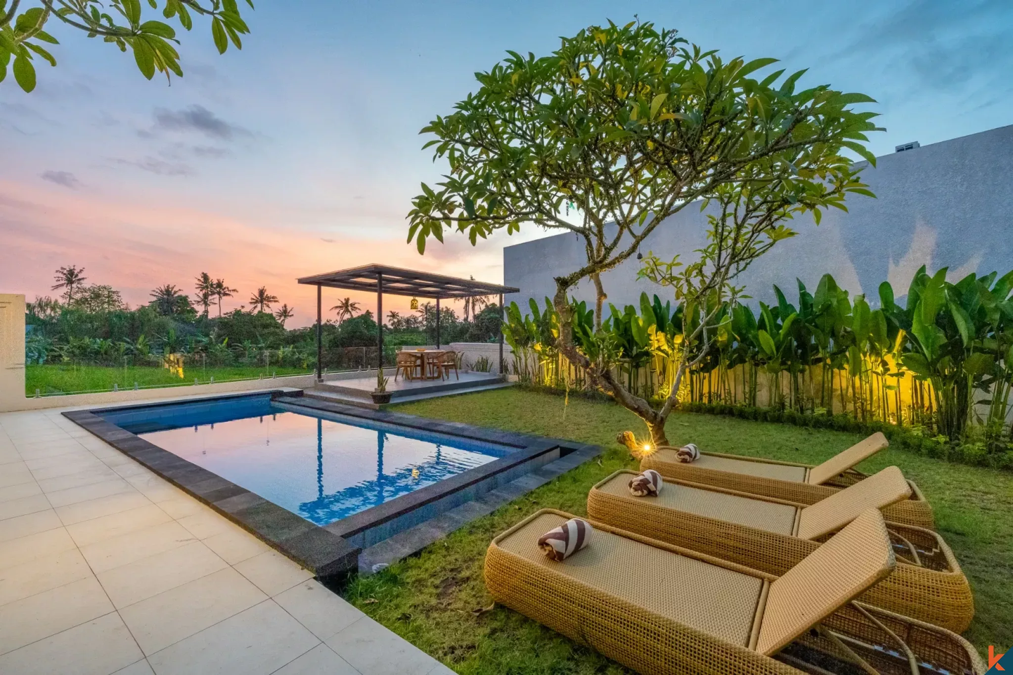 Brand New Three Bedroom Leasehold Property with Beautiful Rice Field Views in Tumbak Bayuh