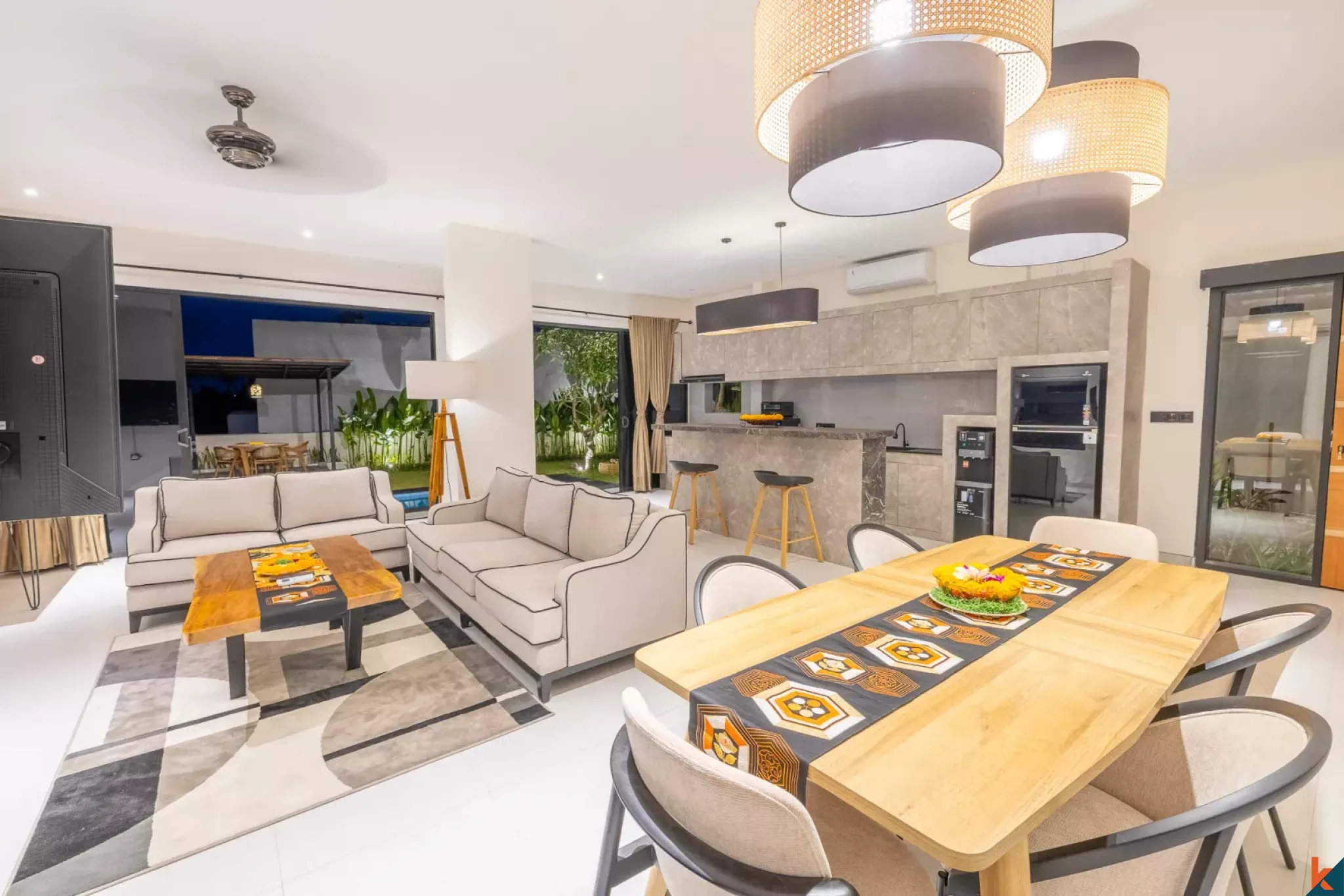 Brand New Three Bedroom Leasehold Property with Beautiful Rice Field Views in Tumbak Bayuh