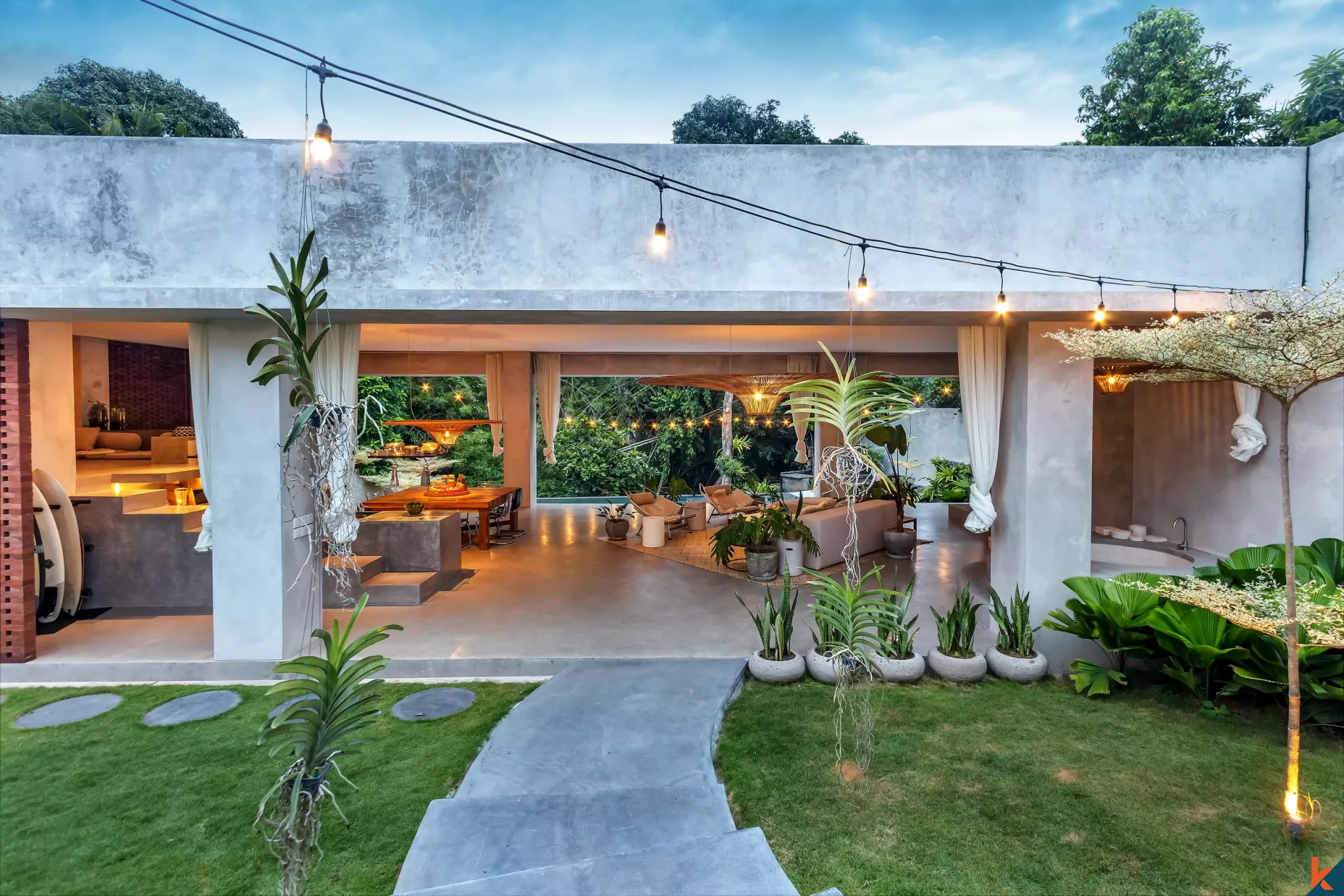 Serene Luxe Retreat Villa design de 4 chambres à Pererenan