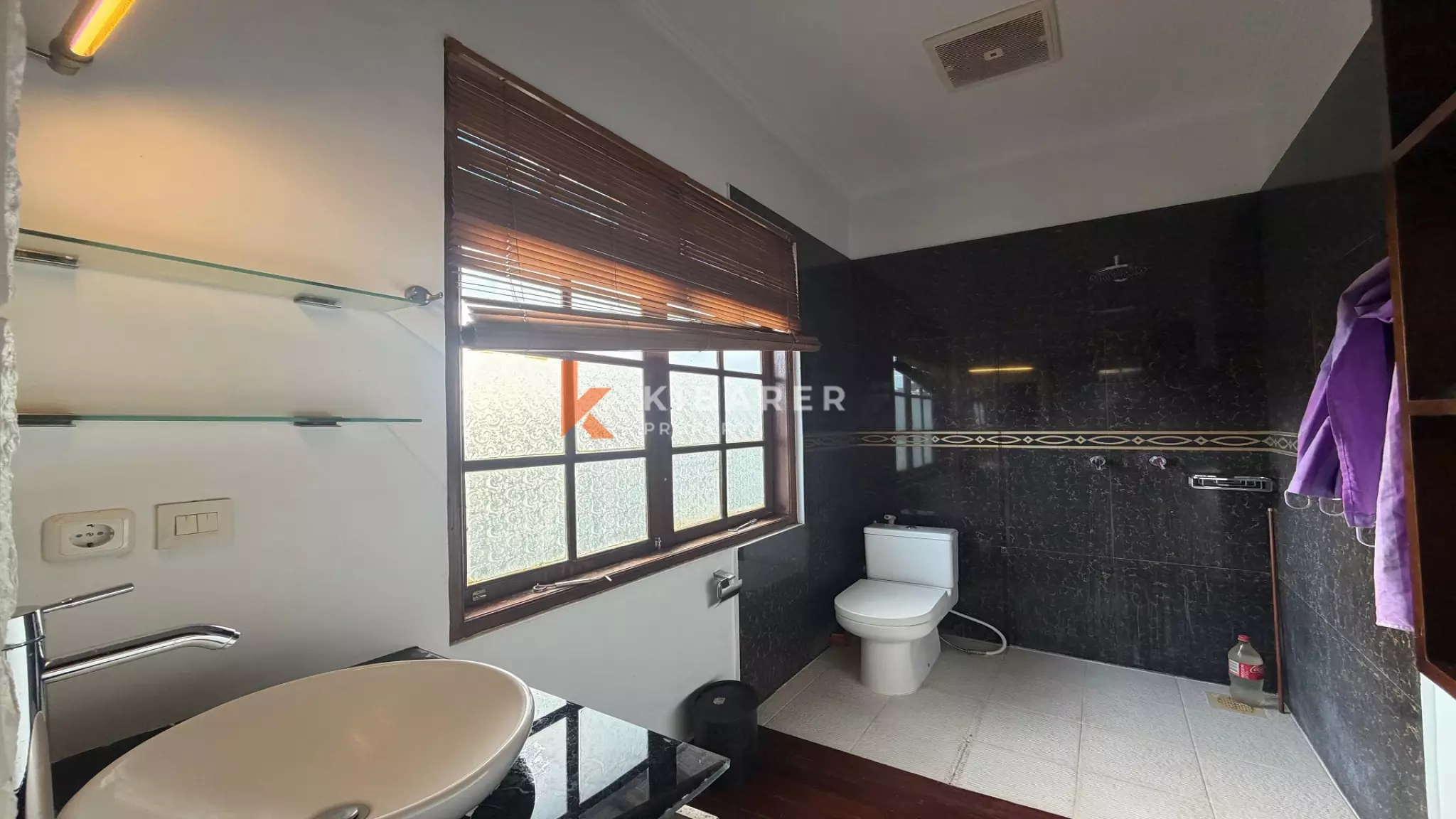 Villa confortable de trois chambres et bureau avec grand jardin à Umalas