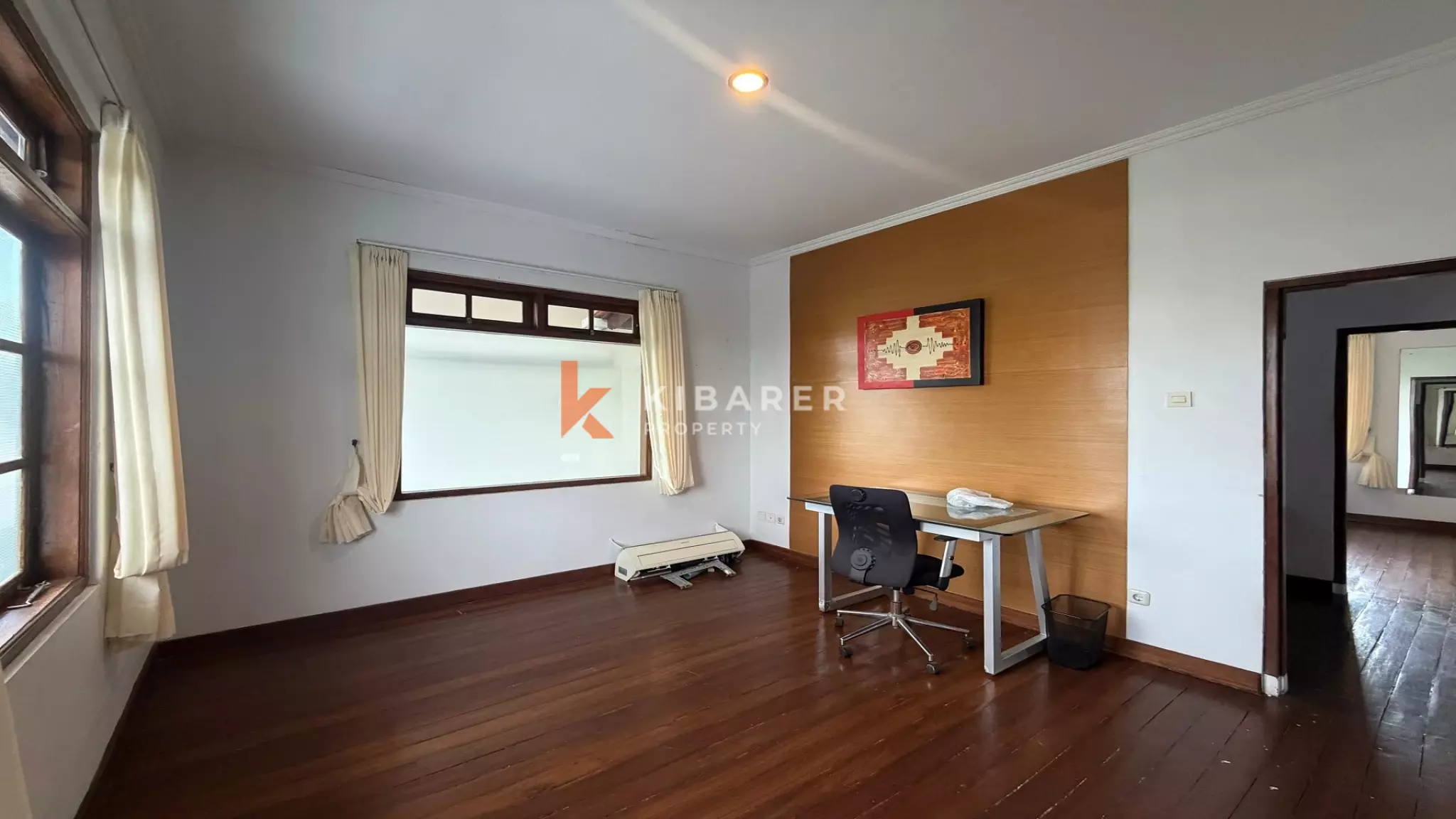 Villa confortable de trois chambres et bureau avec grand jardin à Umalas