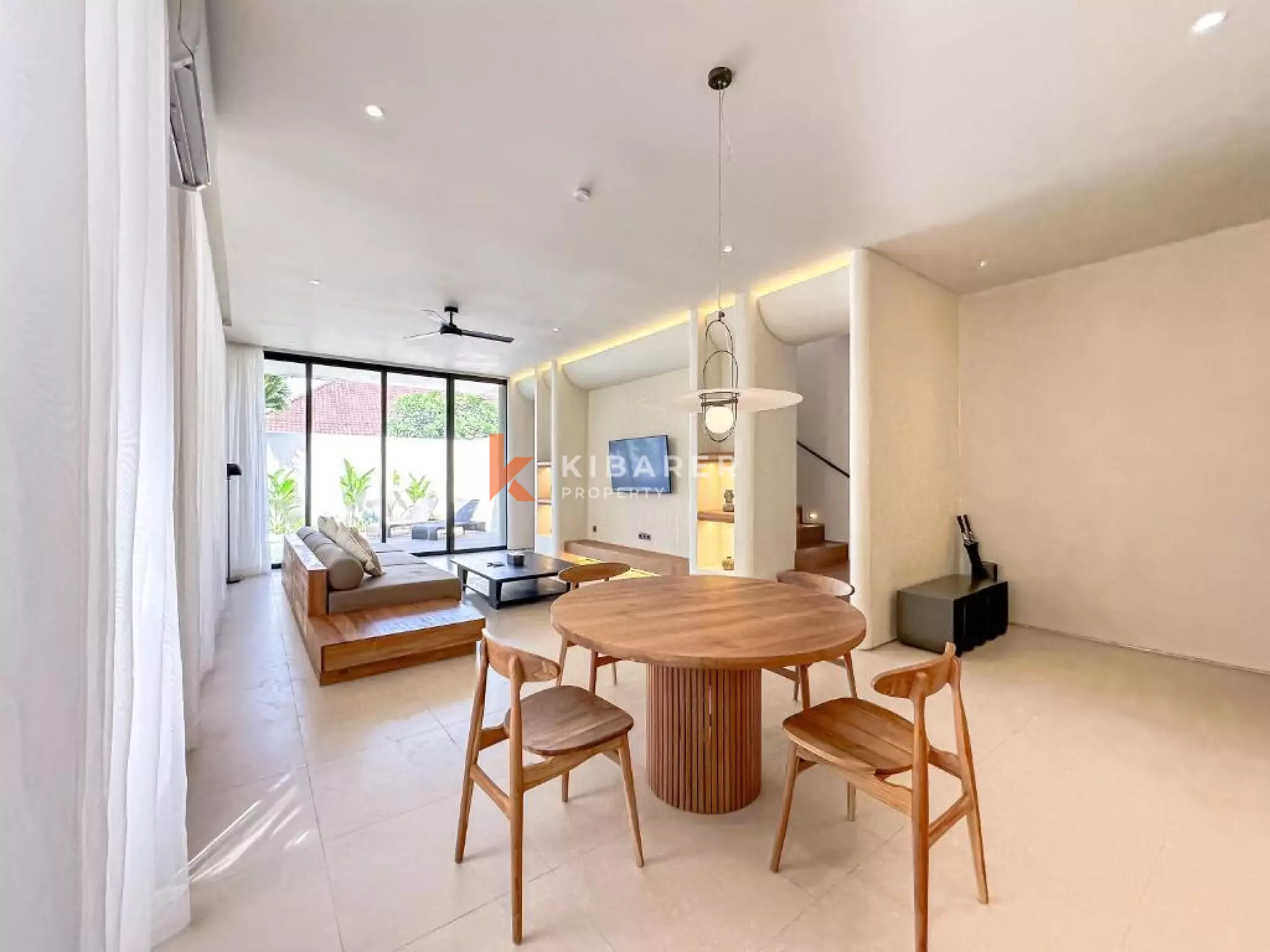Charmante villa familiale de deux chambres avec piscine privée dans le quartier prisé d'Umalas