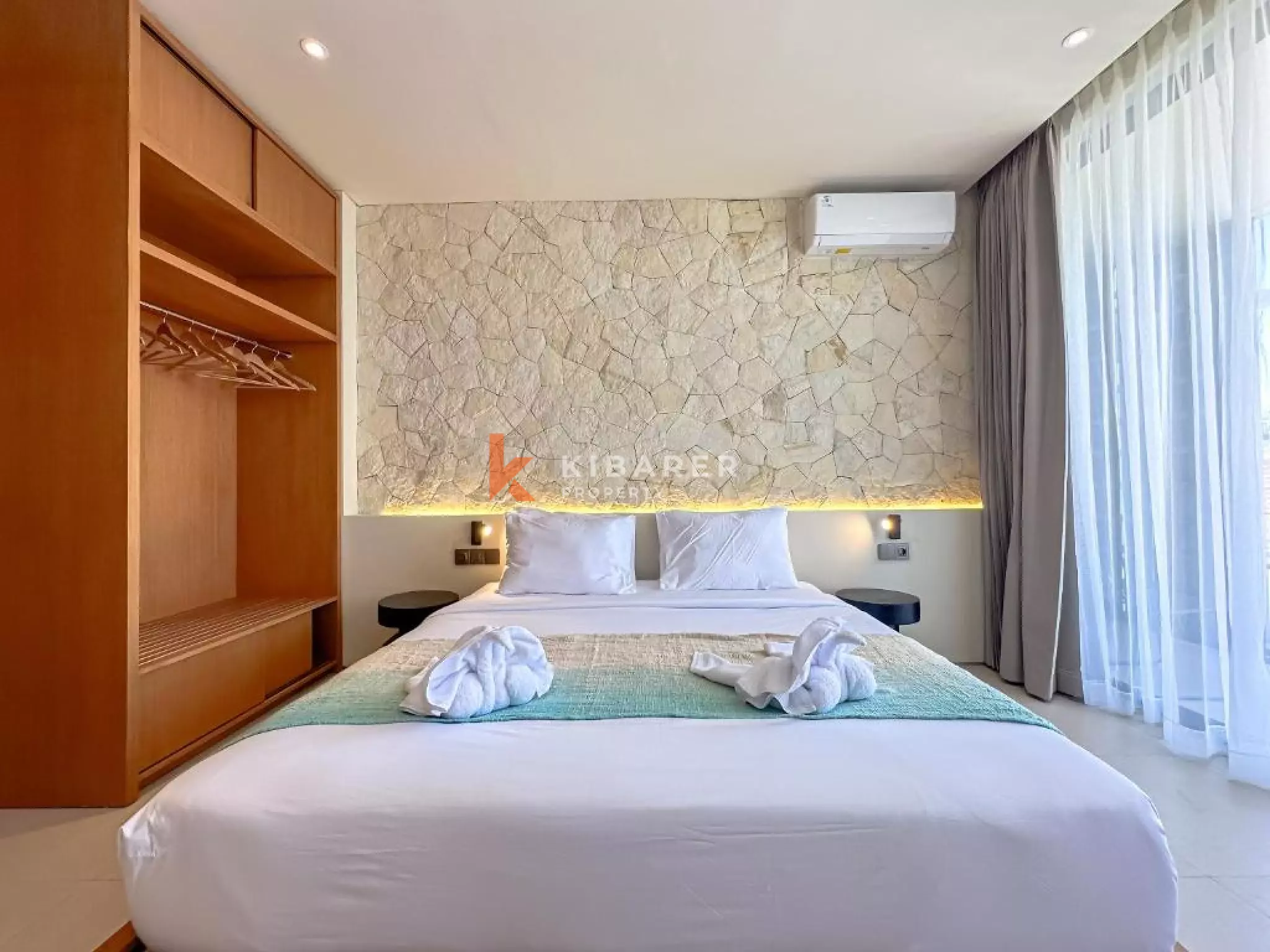 Charmante villa familiale de deux chambres avec piscine privée dans le quartier prisé d'Umalas
