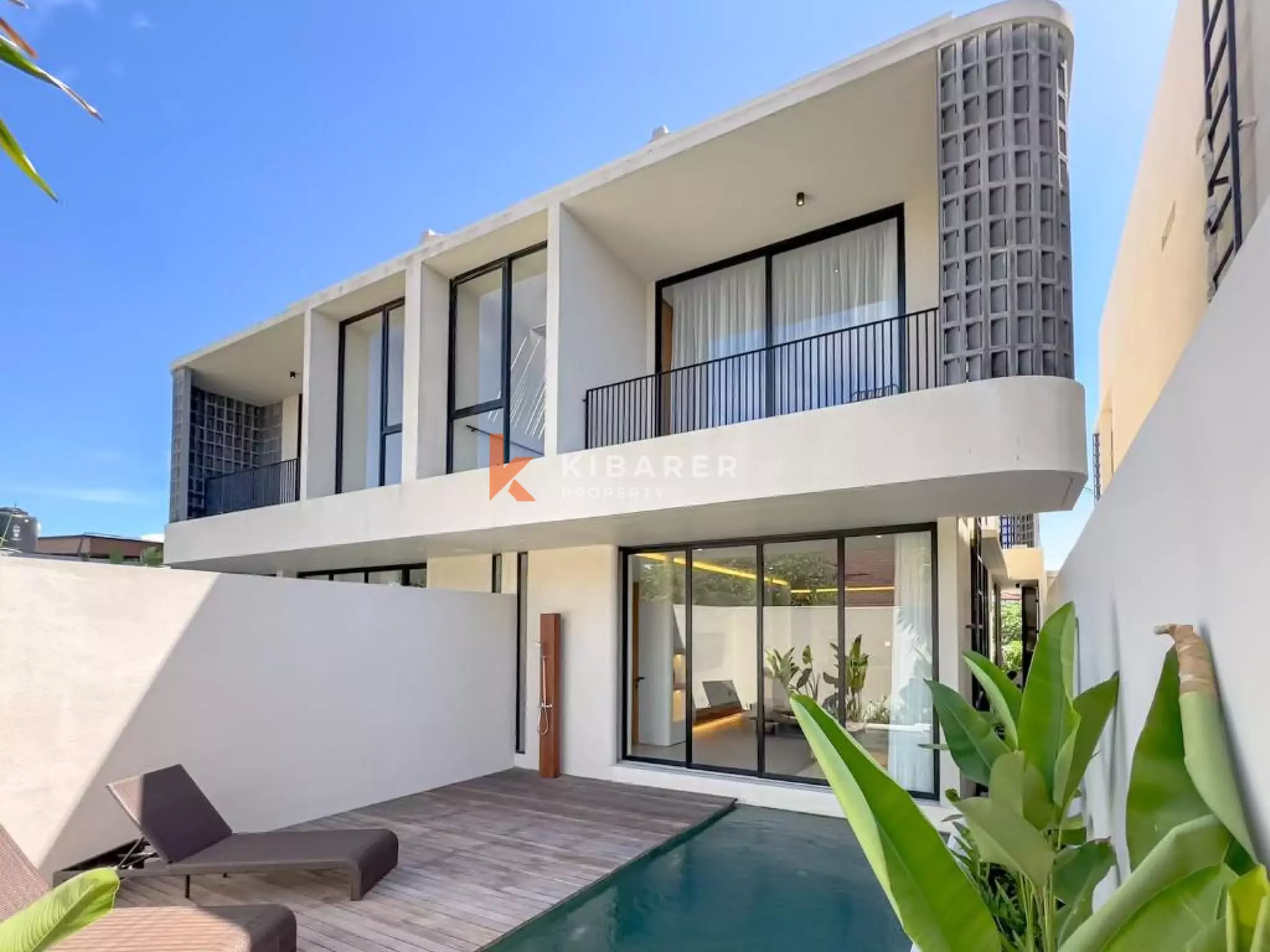 Charmante villa familiale de deux chambres avec piscine privée dans le quartier prisé d'Umalas