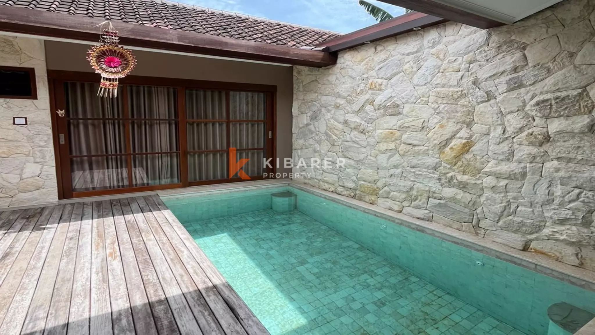 Villa tropicale élégante d'une chambre avec piscine privée à Padonan