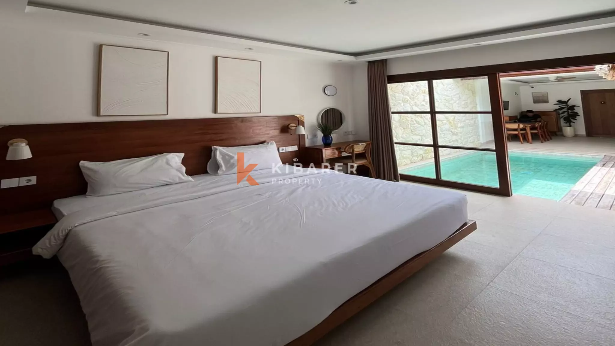 Villa tropicale élégante d'une chambre avec piscine privée à Padonan