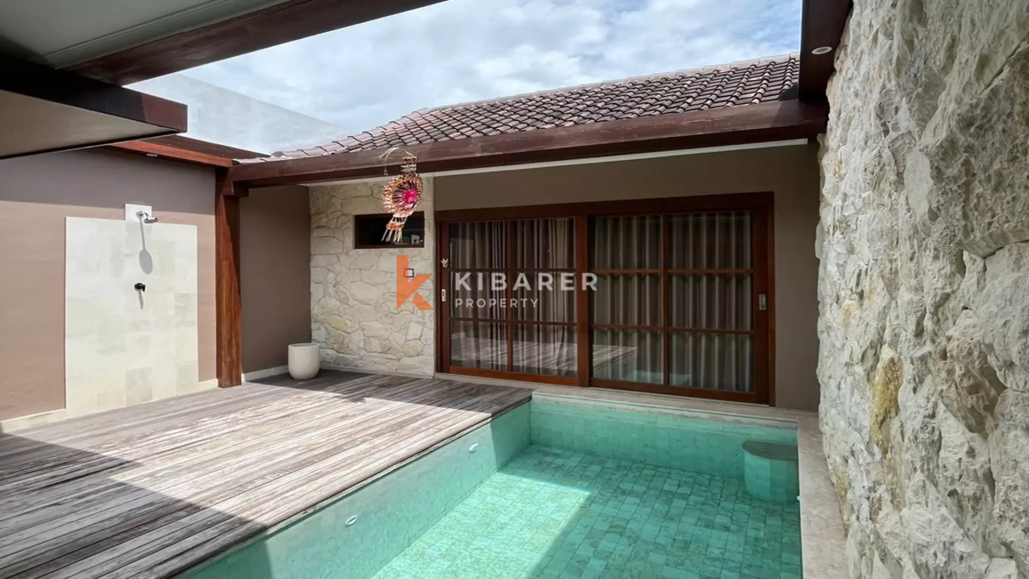 Villa tropicale élégante d'une chambre avec piscine privée à Padonan