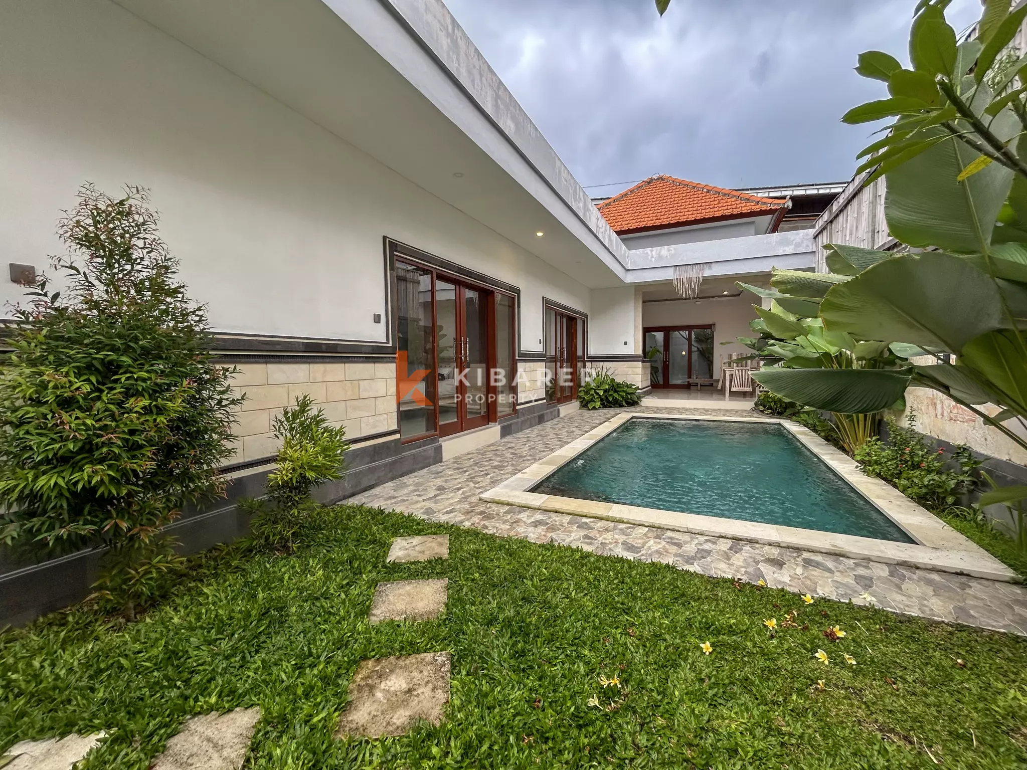 Charming Semi-Furnished Two-Bedroom Villa with Private Pool in Prime Pererenan Location