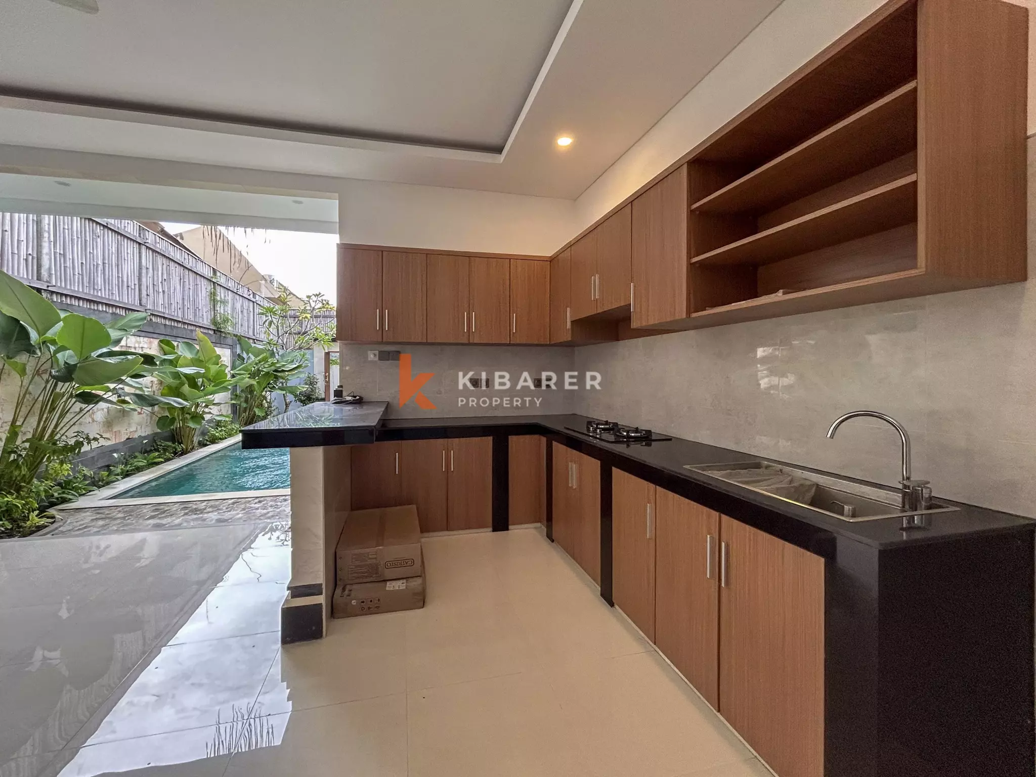 Charming Semi-Furnished Two-Bedroom Villa with Private Pool in Prime Pererenan Location