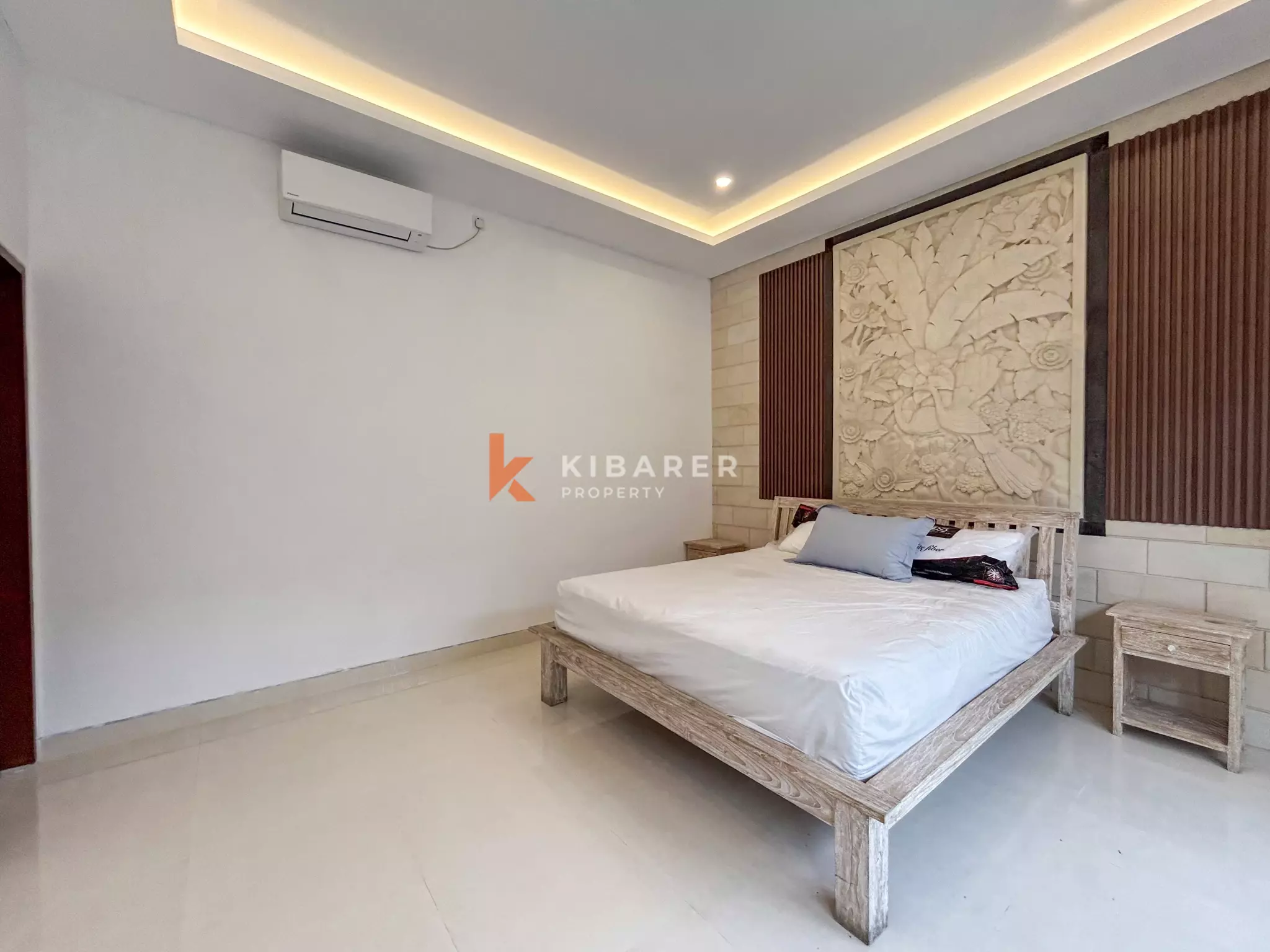 Charming Semi-Furnished Two-Bedroom Villa with Private Pool in Prime Pererenan Location