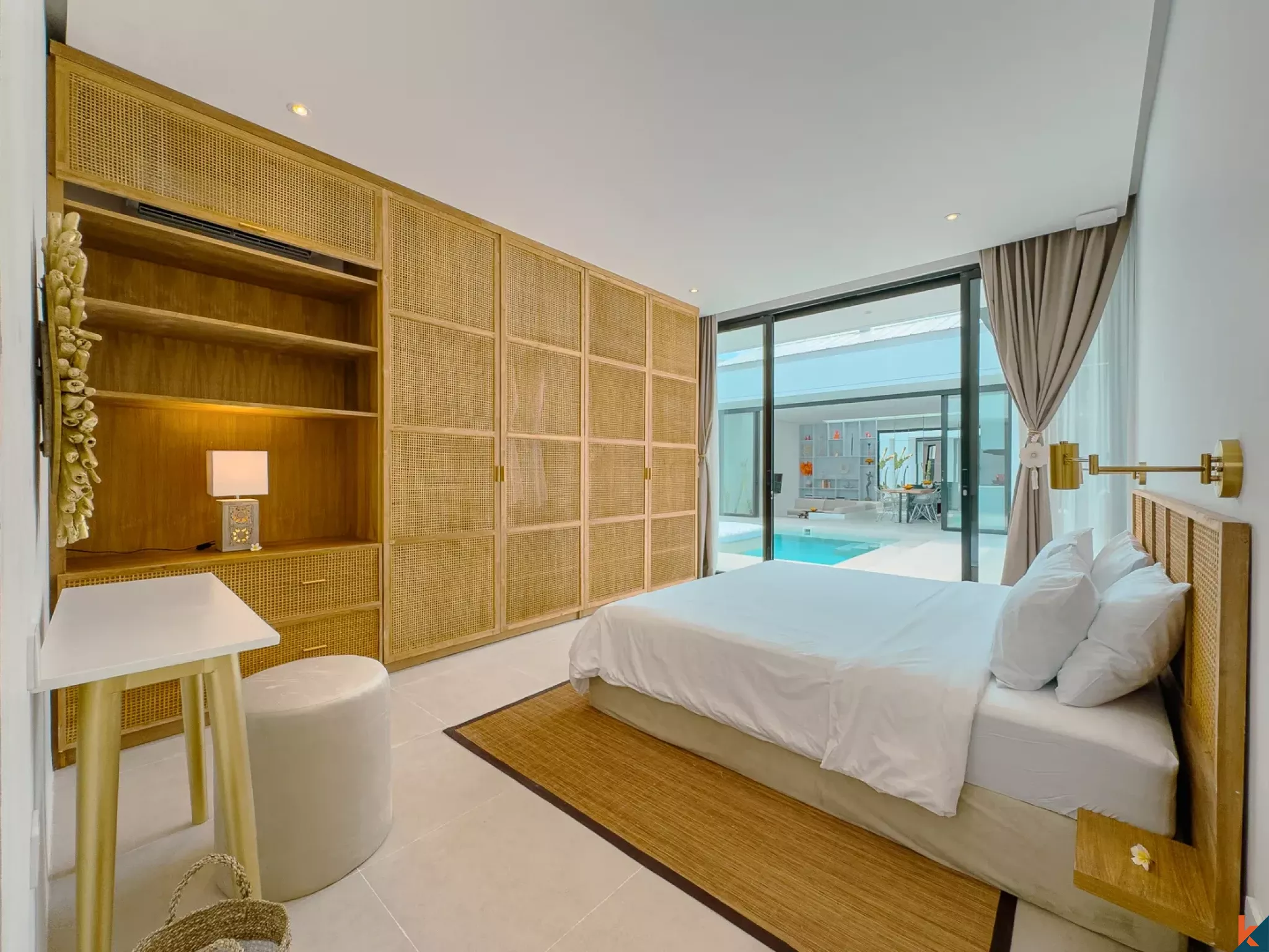 Upcoming Sleek Modern Two Bedroom Villa for Lease in Sanur (delivered in June 2026)
