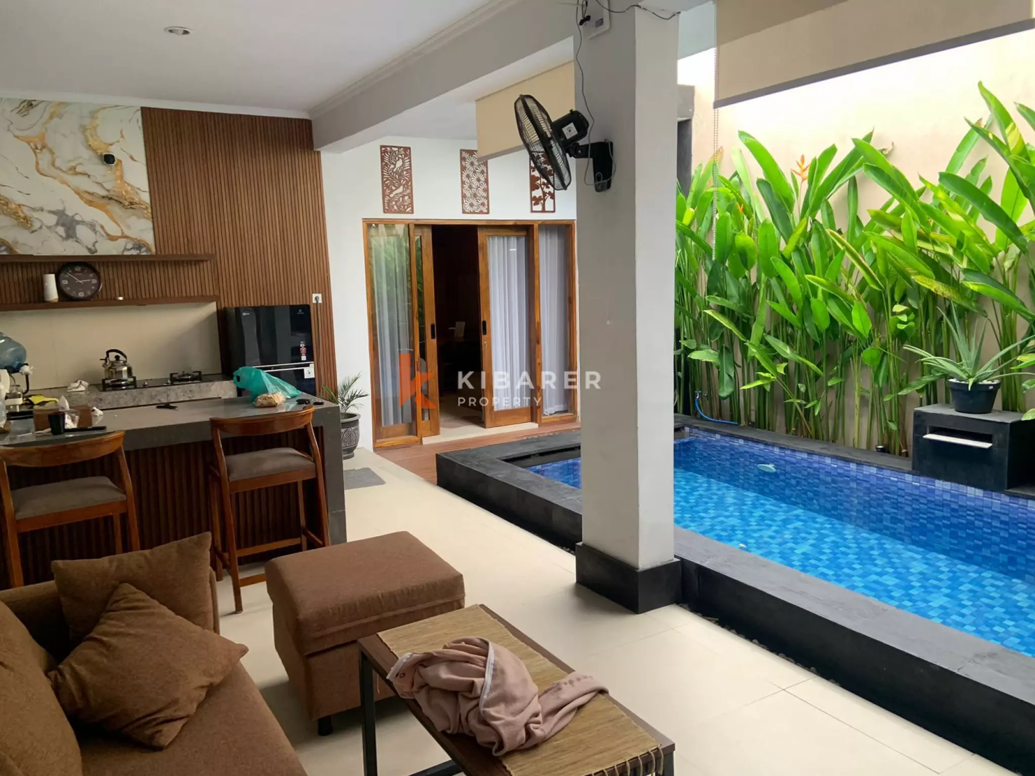 Compact Minimalist Two Bedroom Villa Near Central Denpasar