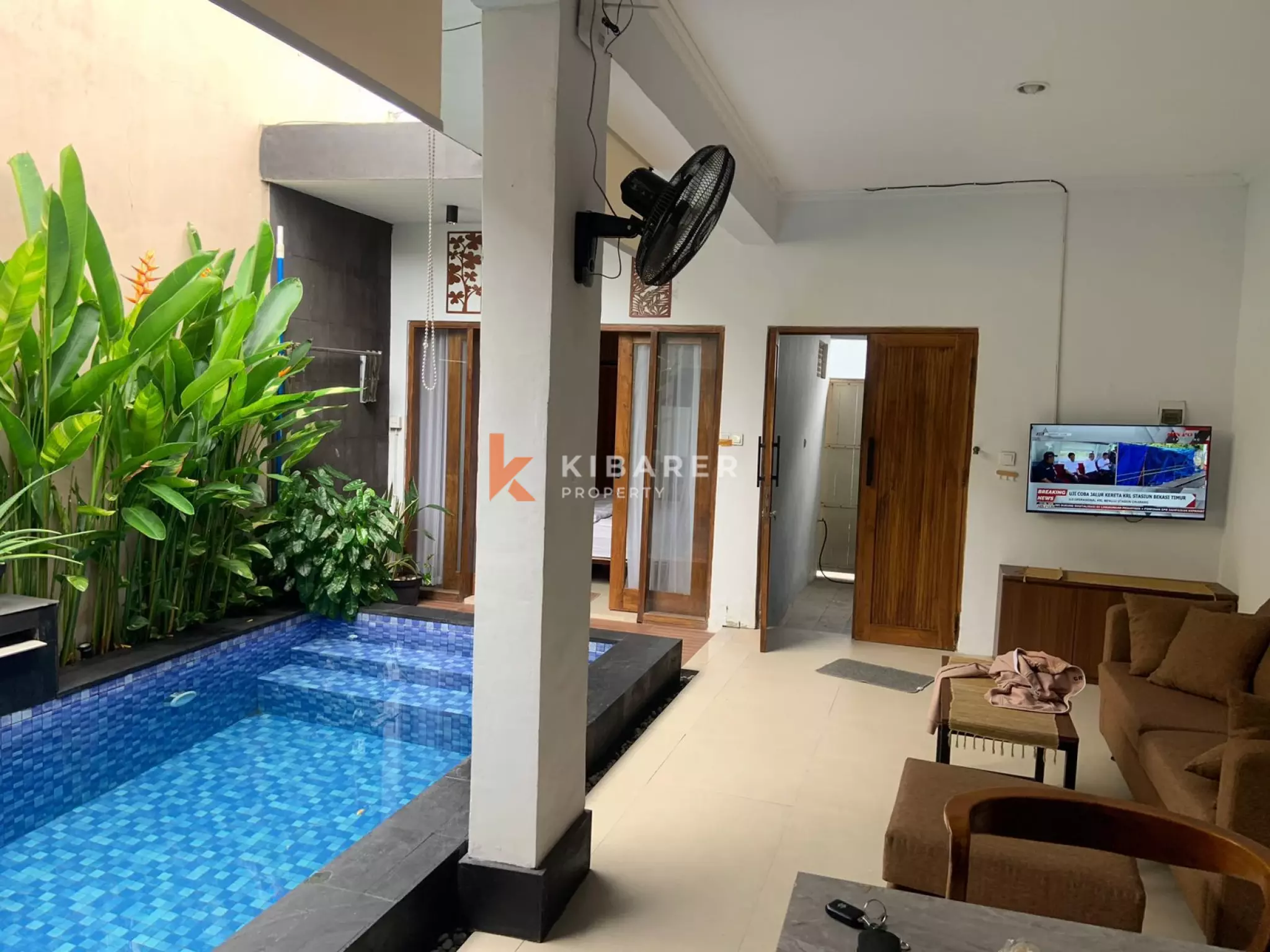 Compact Minimalist Two Bedroom Villa Near Central Denpasar
