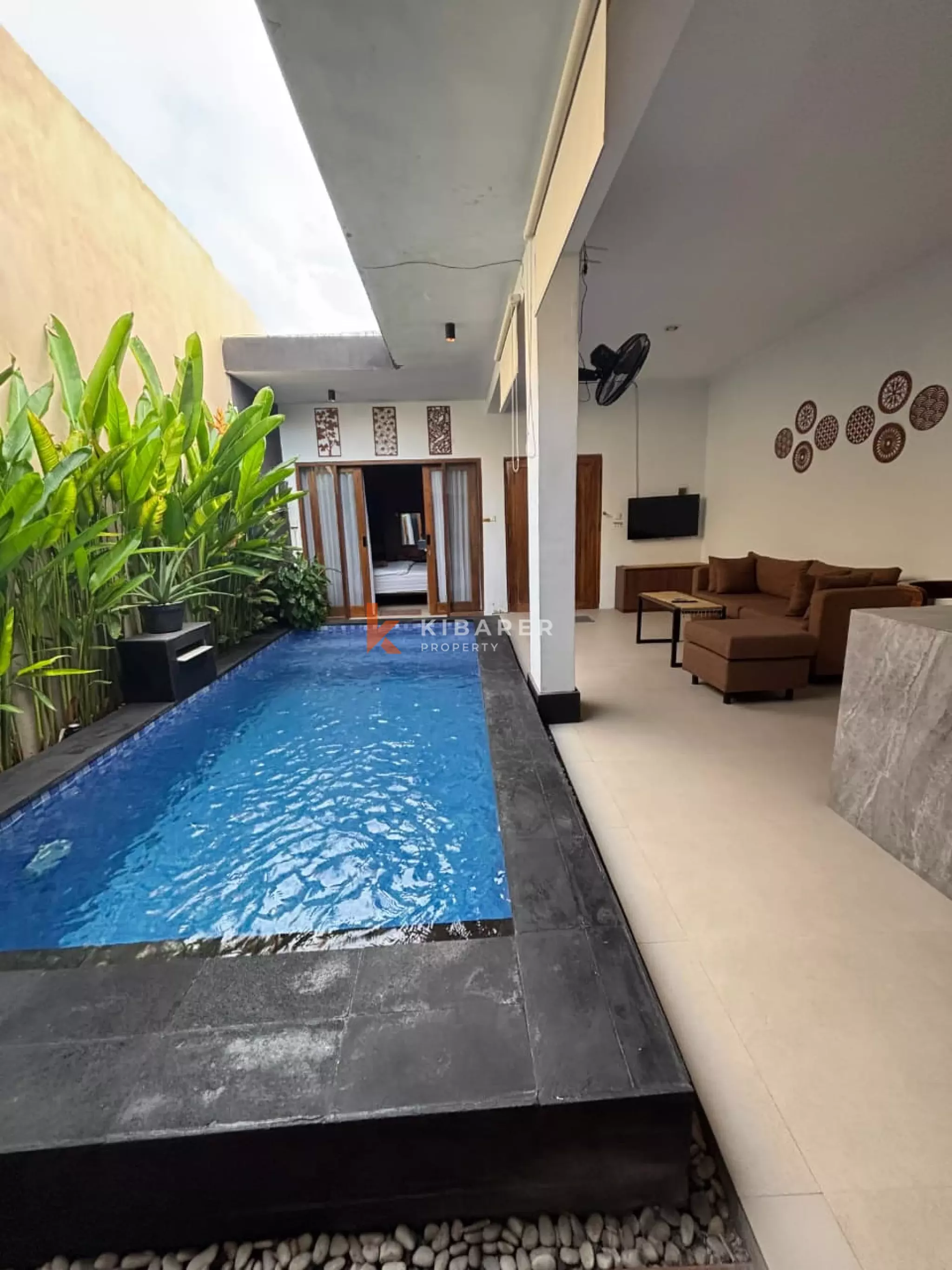 Compact Minimalist Two Bedroom Villa Near Central Denpasar