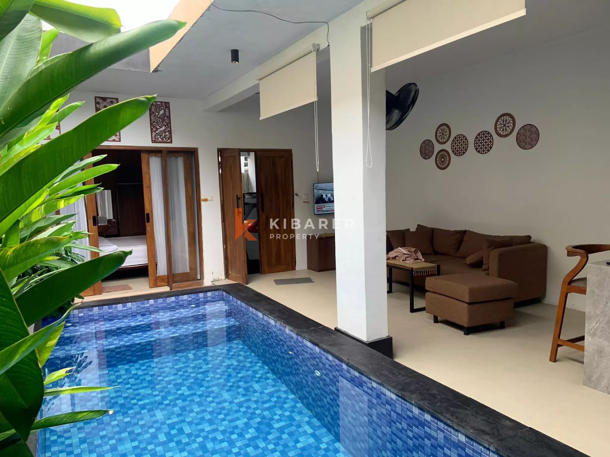 Compact Minimalist Two Bedroom Villa Near Central Denpasar