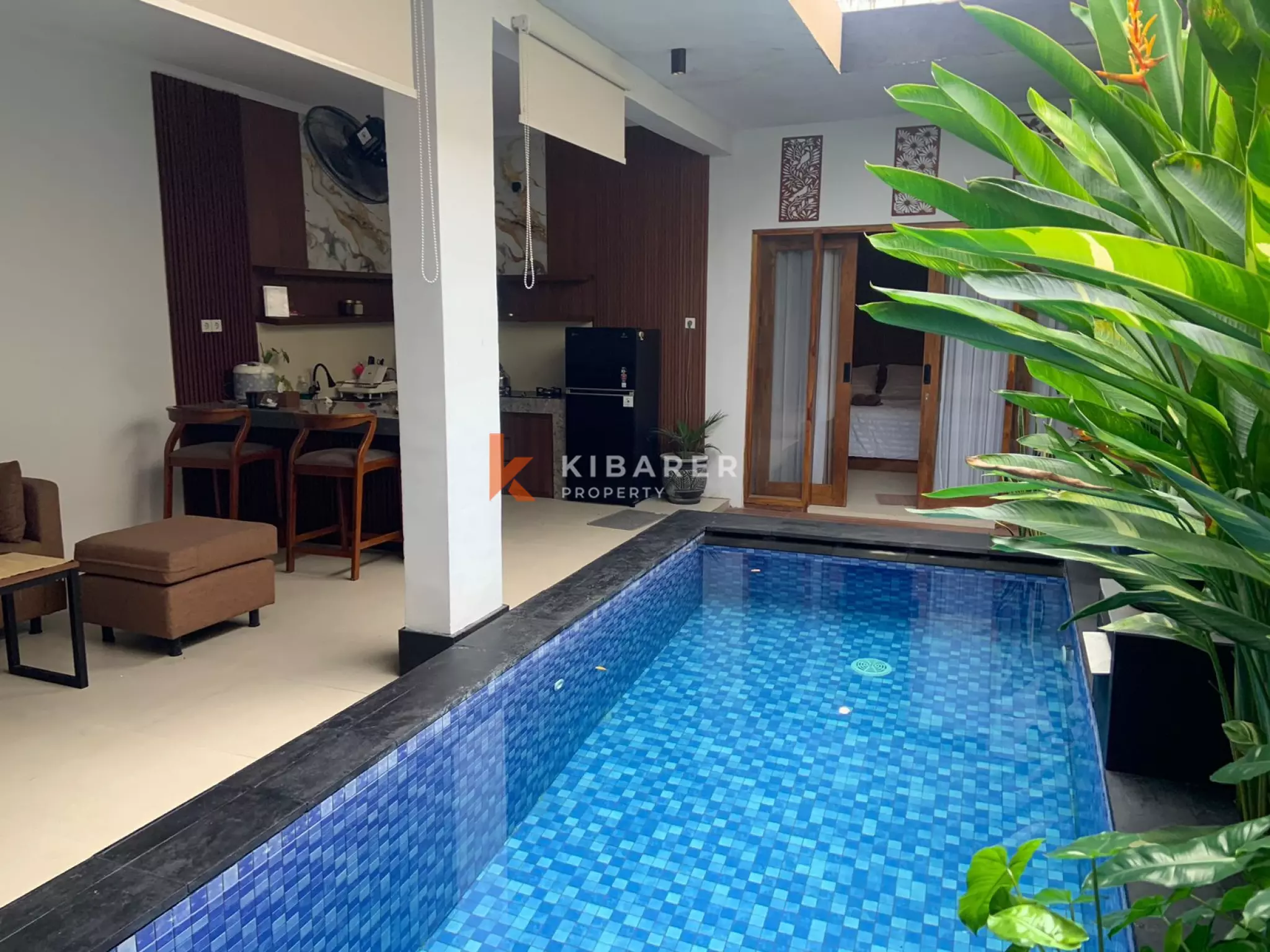 Compact Minimalist Two Bedroom Villa Near Central Denpasar