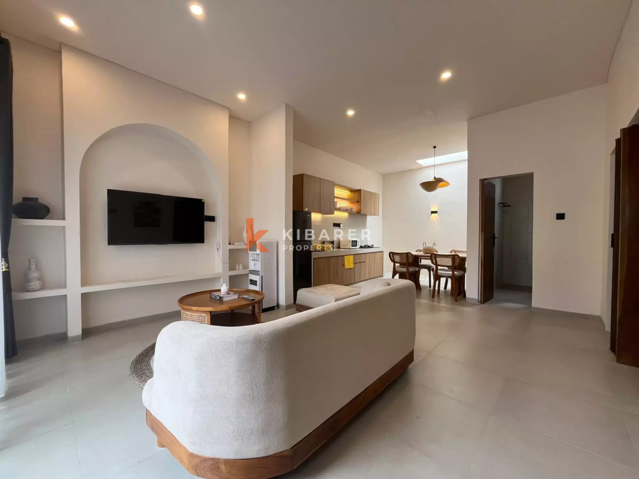 Freshly Built Two Bedroom Villa with Panoramic Rooftop in Pererenan non Beachside