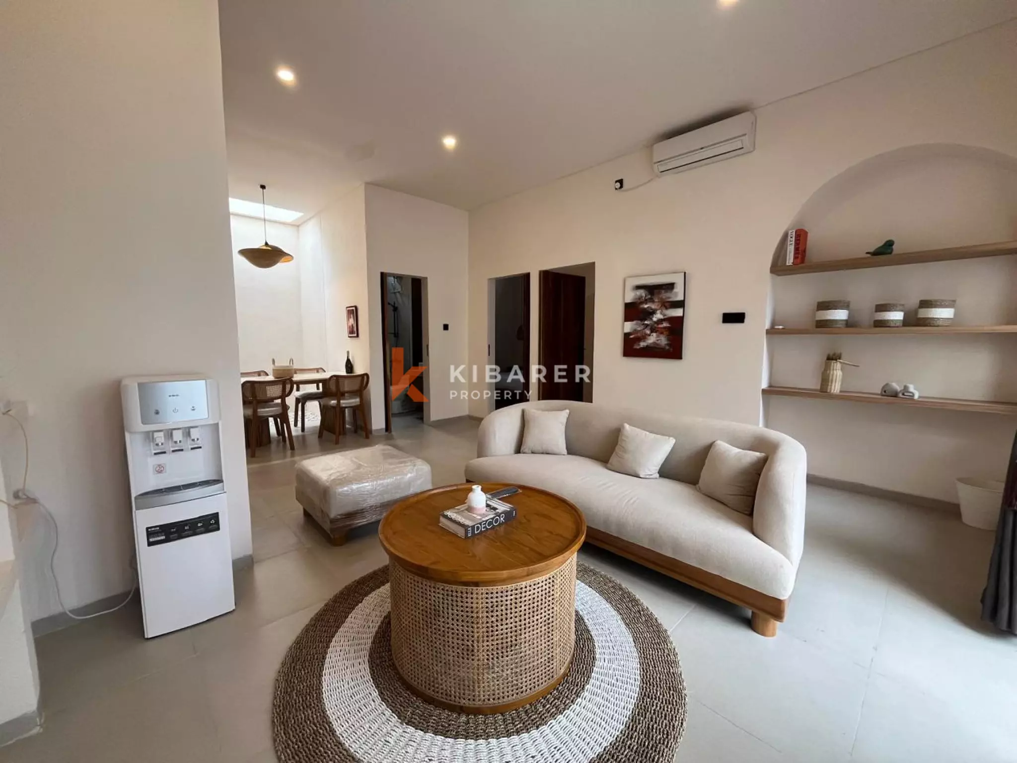 Freshly Built Two Bedroom Villa with Panoramic Rooftop in Pererenan non Beachside