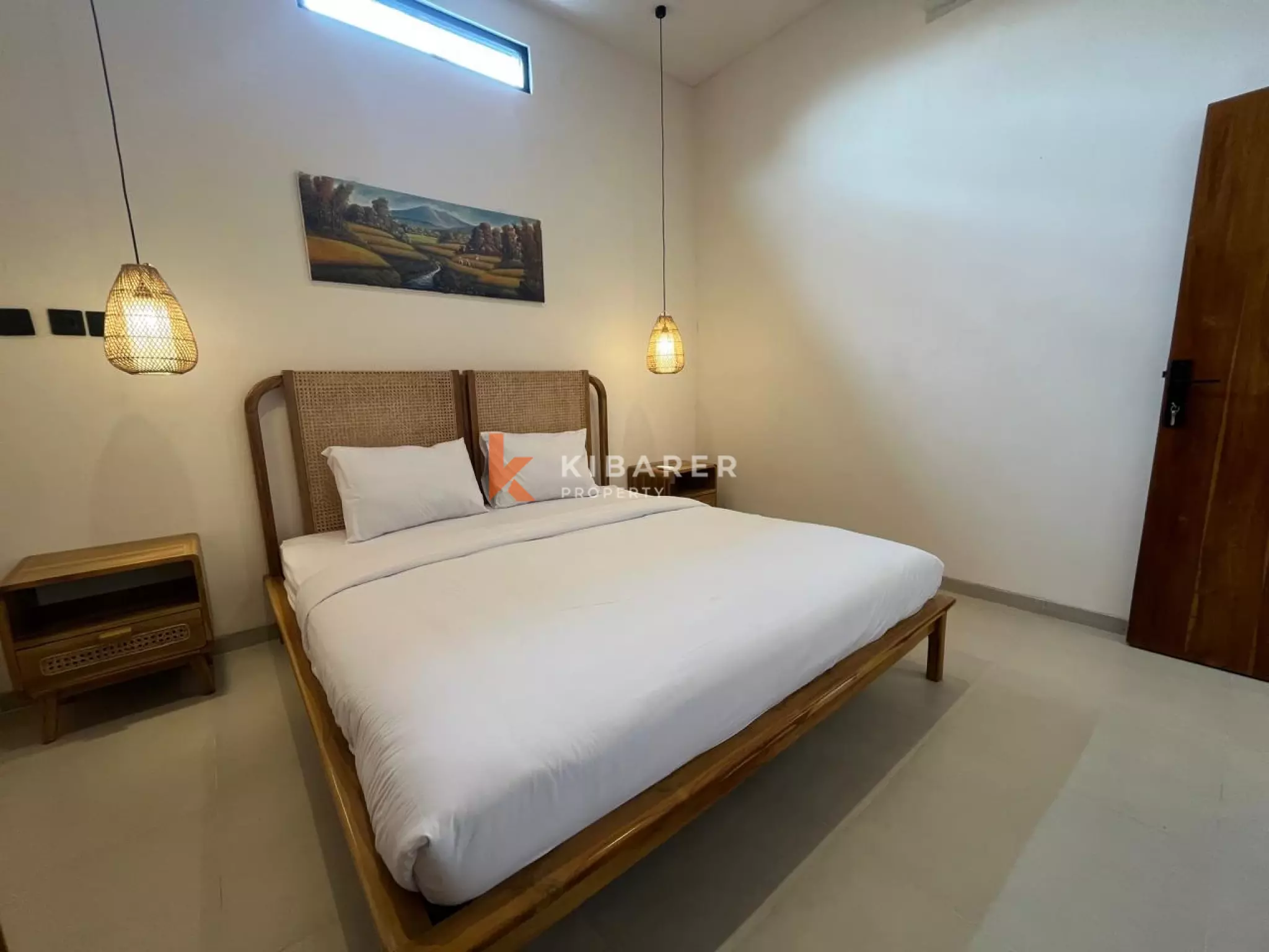 Freshly Built Two Bedroom Villa with Panoramic Rooftop in Pererenan non Beachside