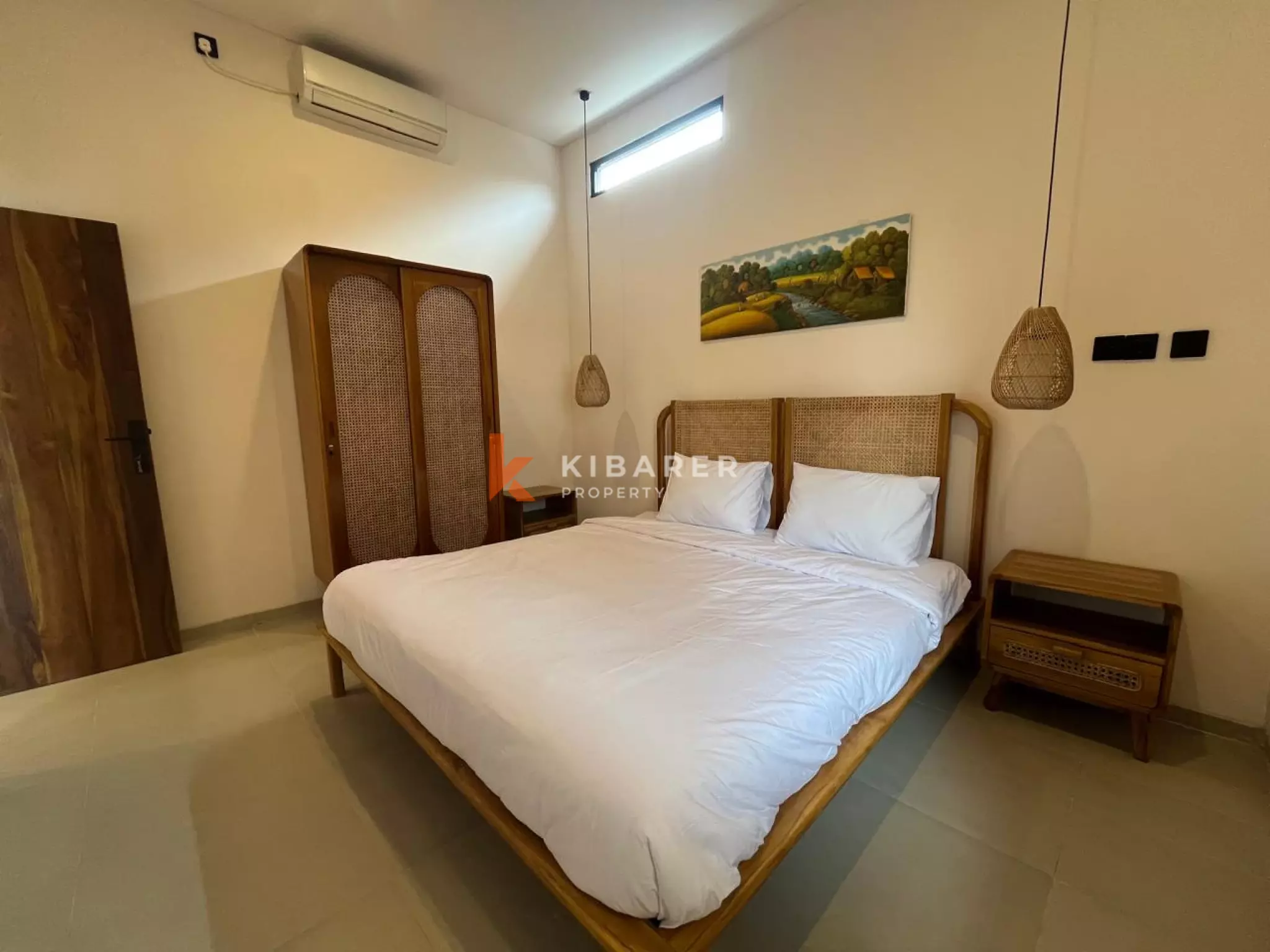 Freshly Built Two Bedroom Villa with Panoramic Rooftop in Pererenan non Beachside