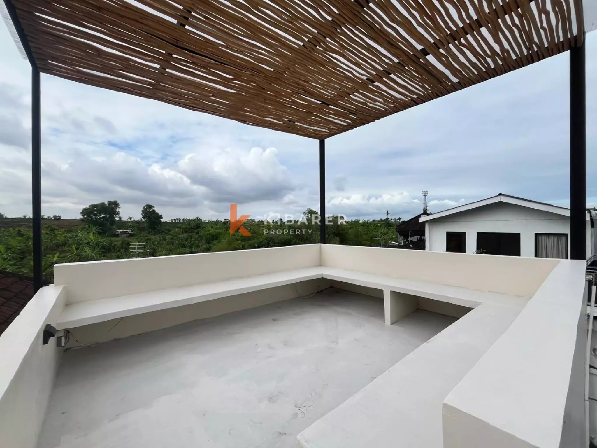 Freshly Built Two Bedroom Villa with Panoramic Rooftop in Pererenan non Beachside