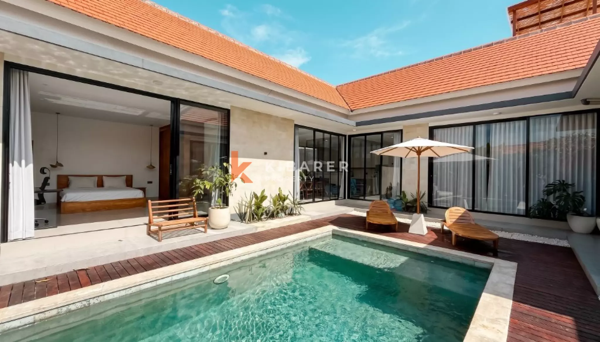 Bright and Airy Tropical Three Bedroom Villa Near Seseh Beach
