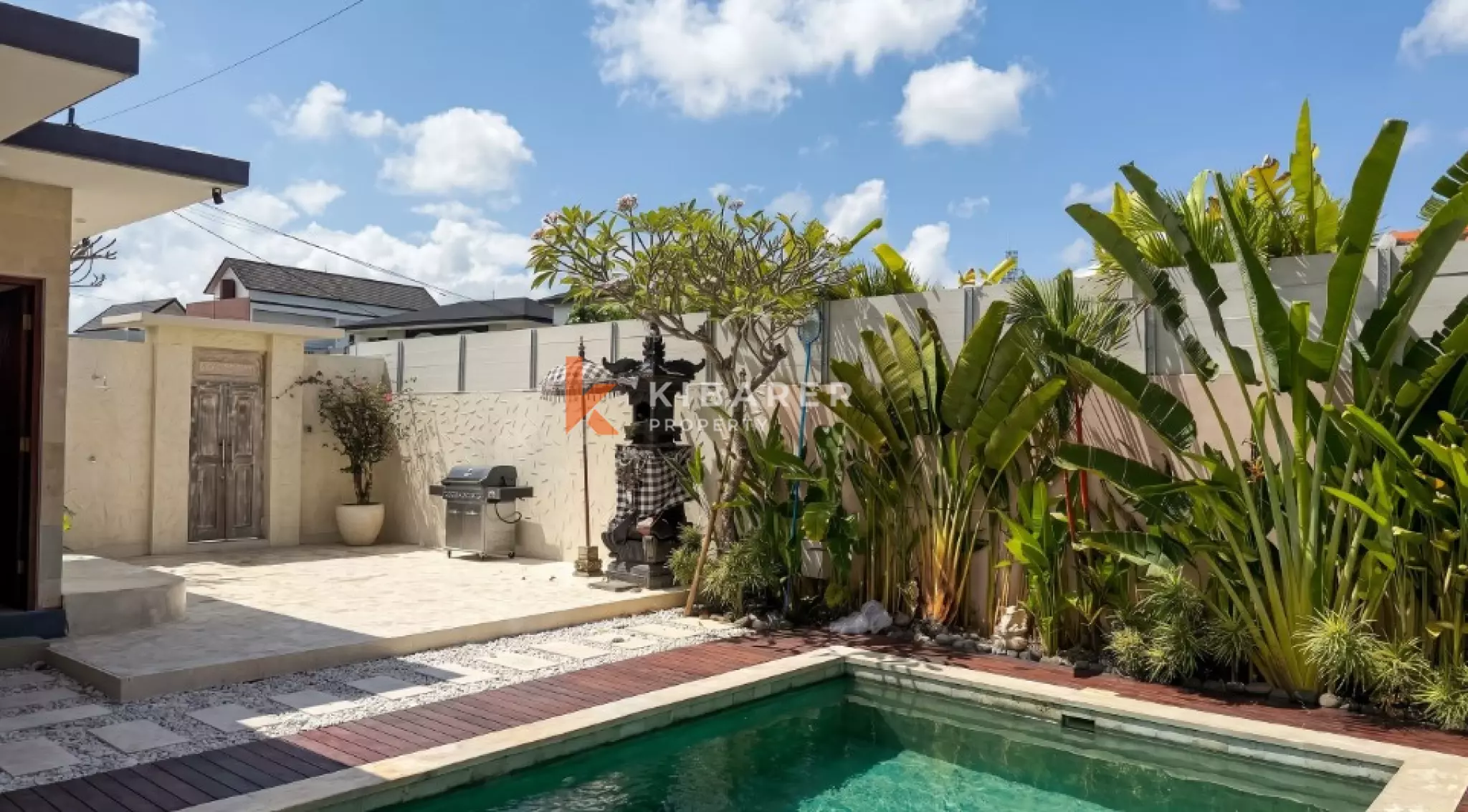 Bright and Airy Tropical Three Bedroom Villa Near Seseh Beach