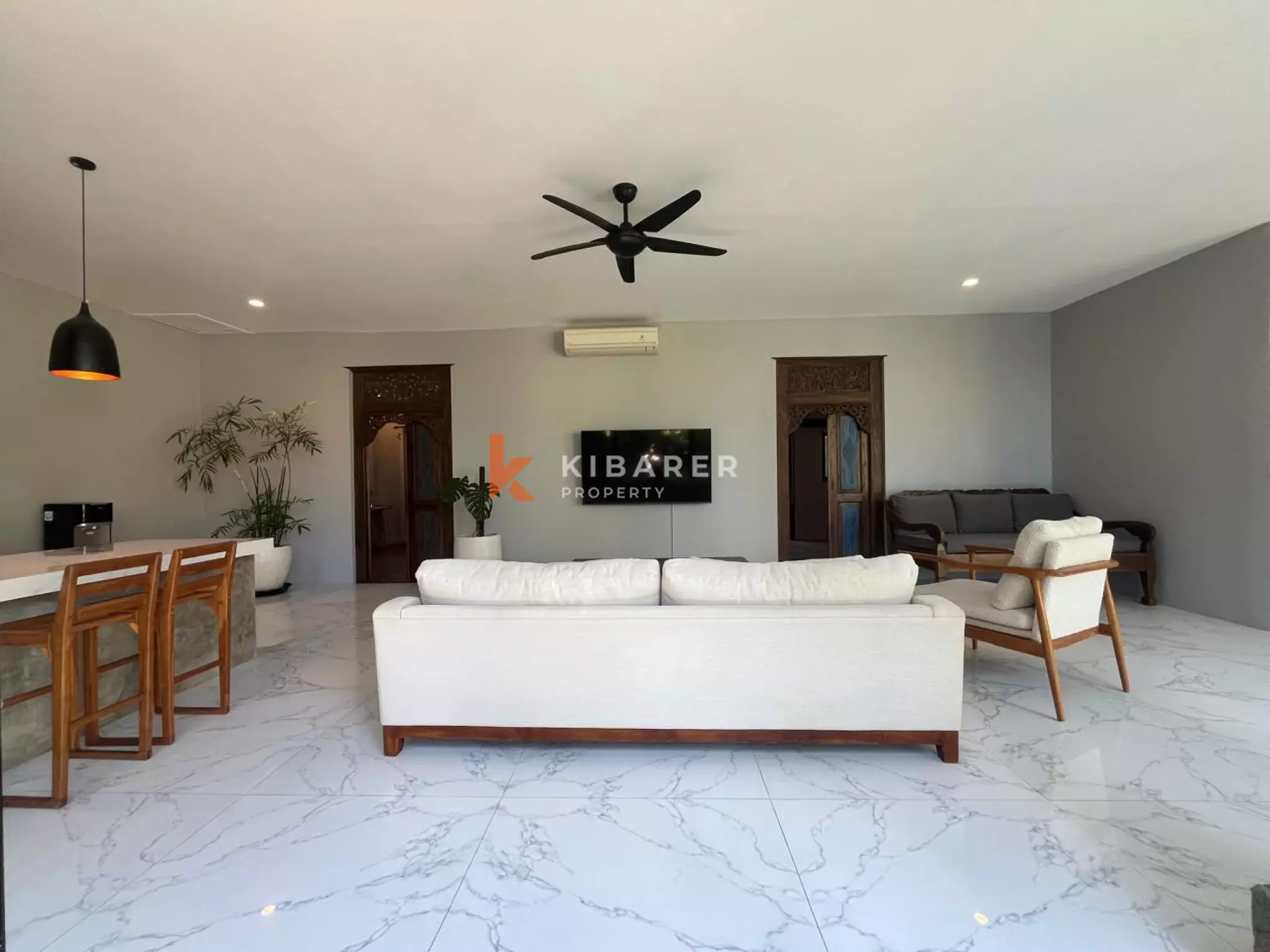 Newly Renovated Serene Three Bedroom Villa with Spacious Layout and Timeless Design in Famous Umalas
