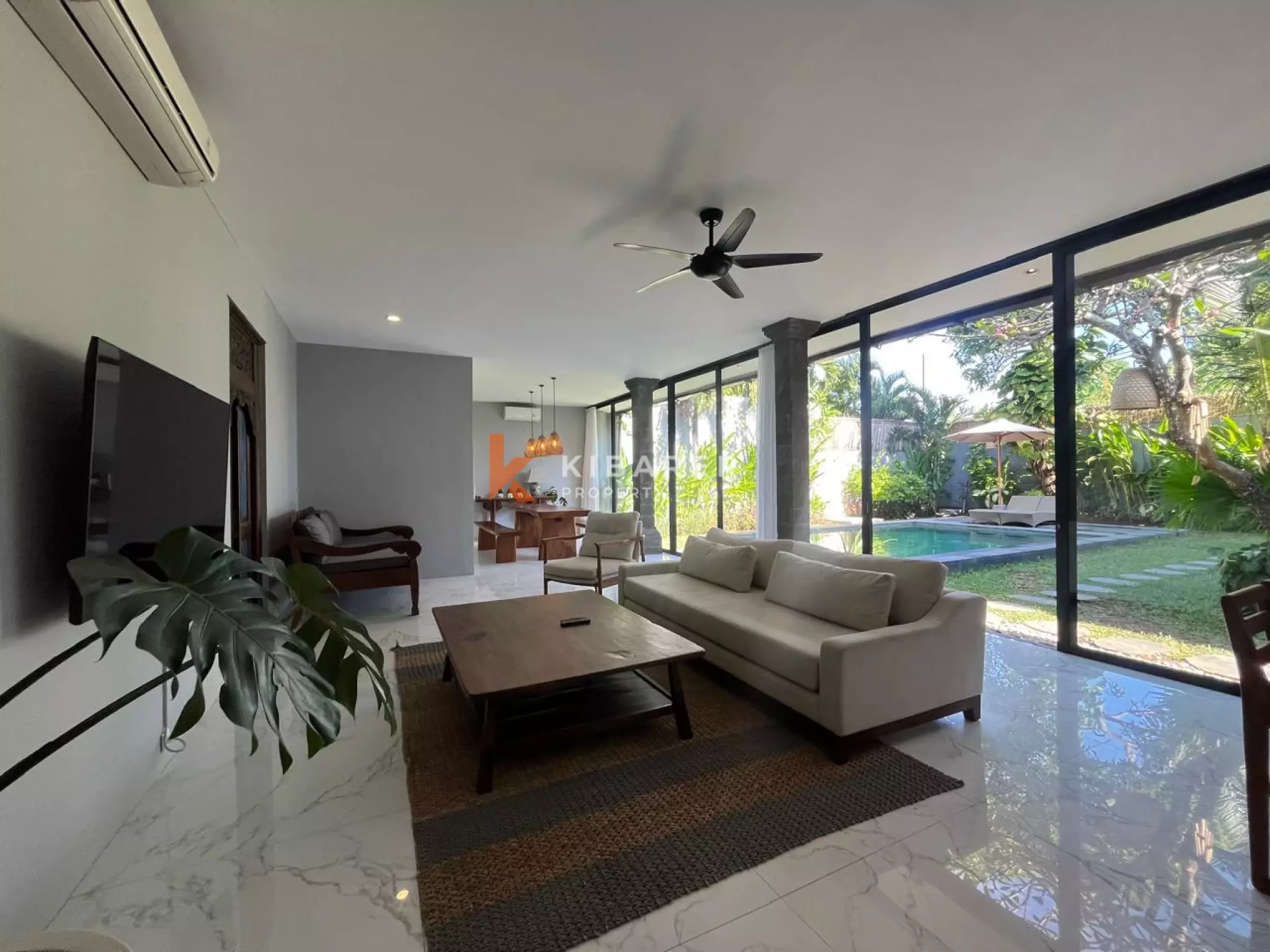 Newly Renovated Serene Three Bedroom Villa with Spacious Layout and Timeless Design in Famous Umalas