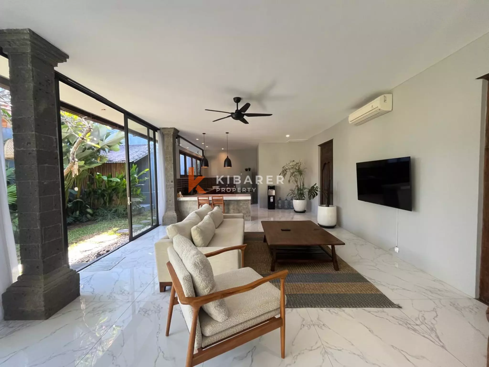 Newly Renovated Serene Three Bedroom Villa with Spacious Layout and Timeless Design in Famous Umalas