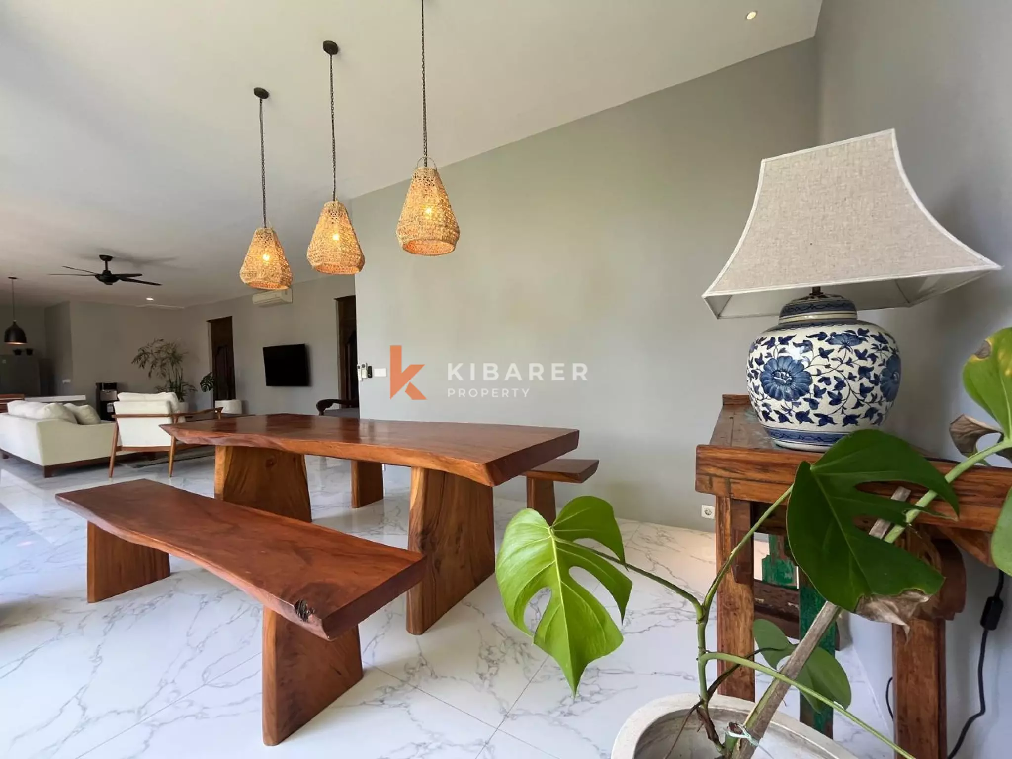 Newly Renovated Serene Three Bedroom Villa with Spacious Layout and Timeless Design in Famous Umalas