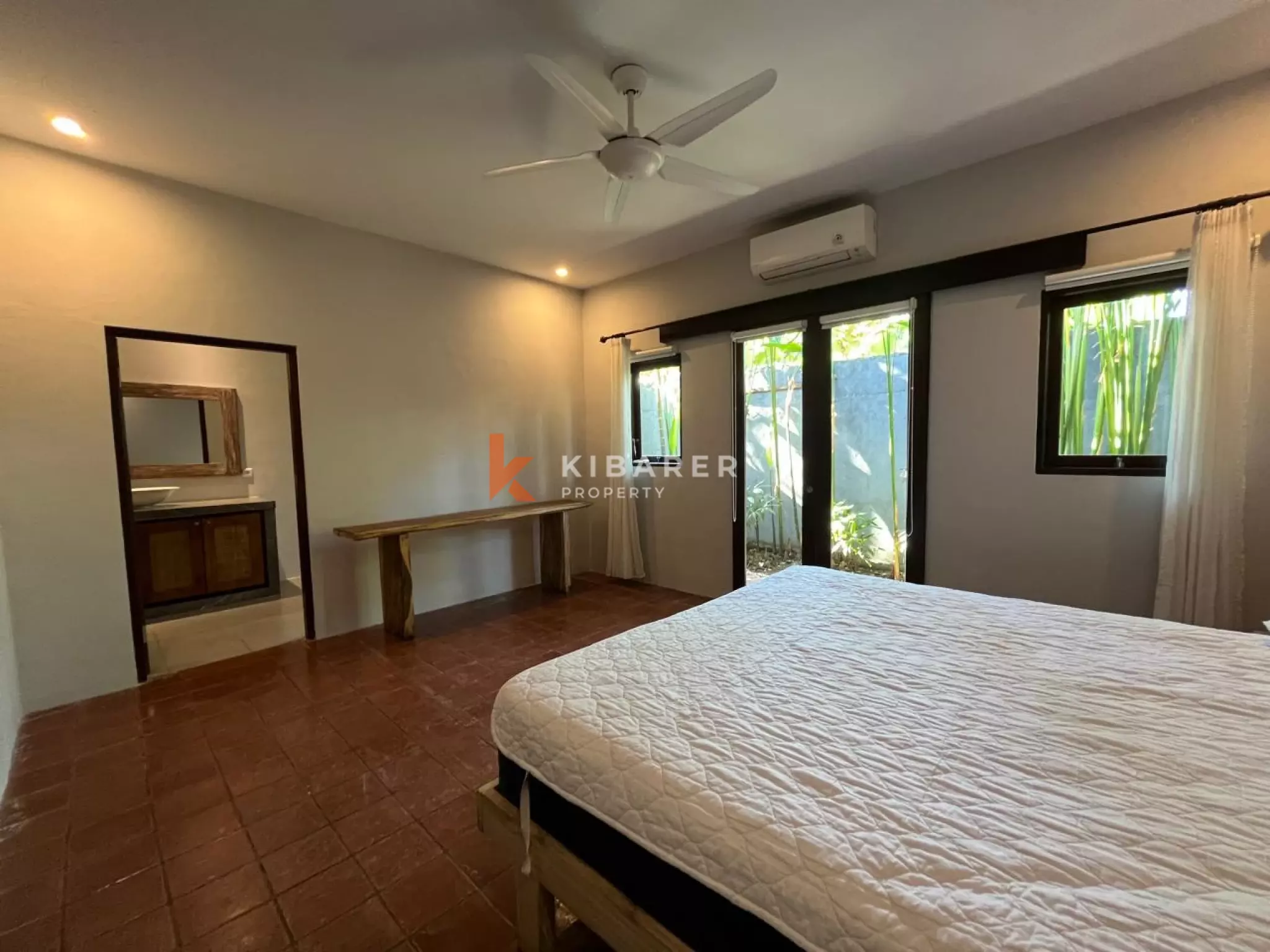 Newly Renovated Serene Three Bedroom Villa with Spacious Layout and Timeless Design in Famous Umalas