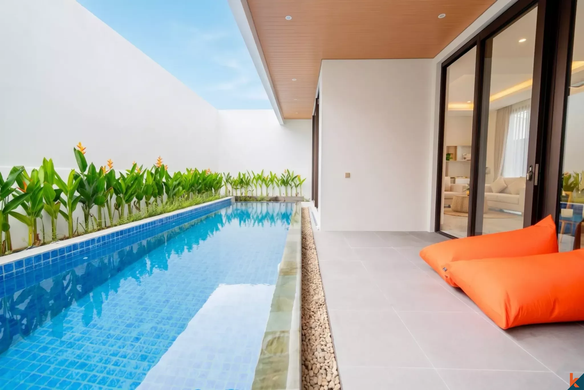 Villa moderne de 3 chambres avec piscine privée à Umalas, Bali