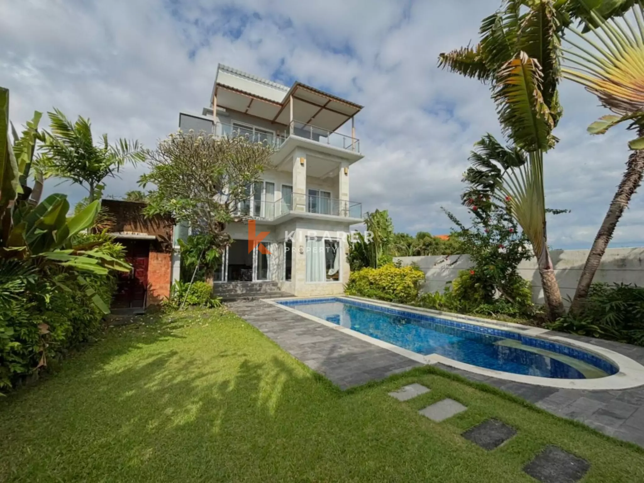 Villa de 3 chambres à Berawa - Proche des restaurants et de la plage