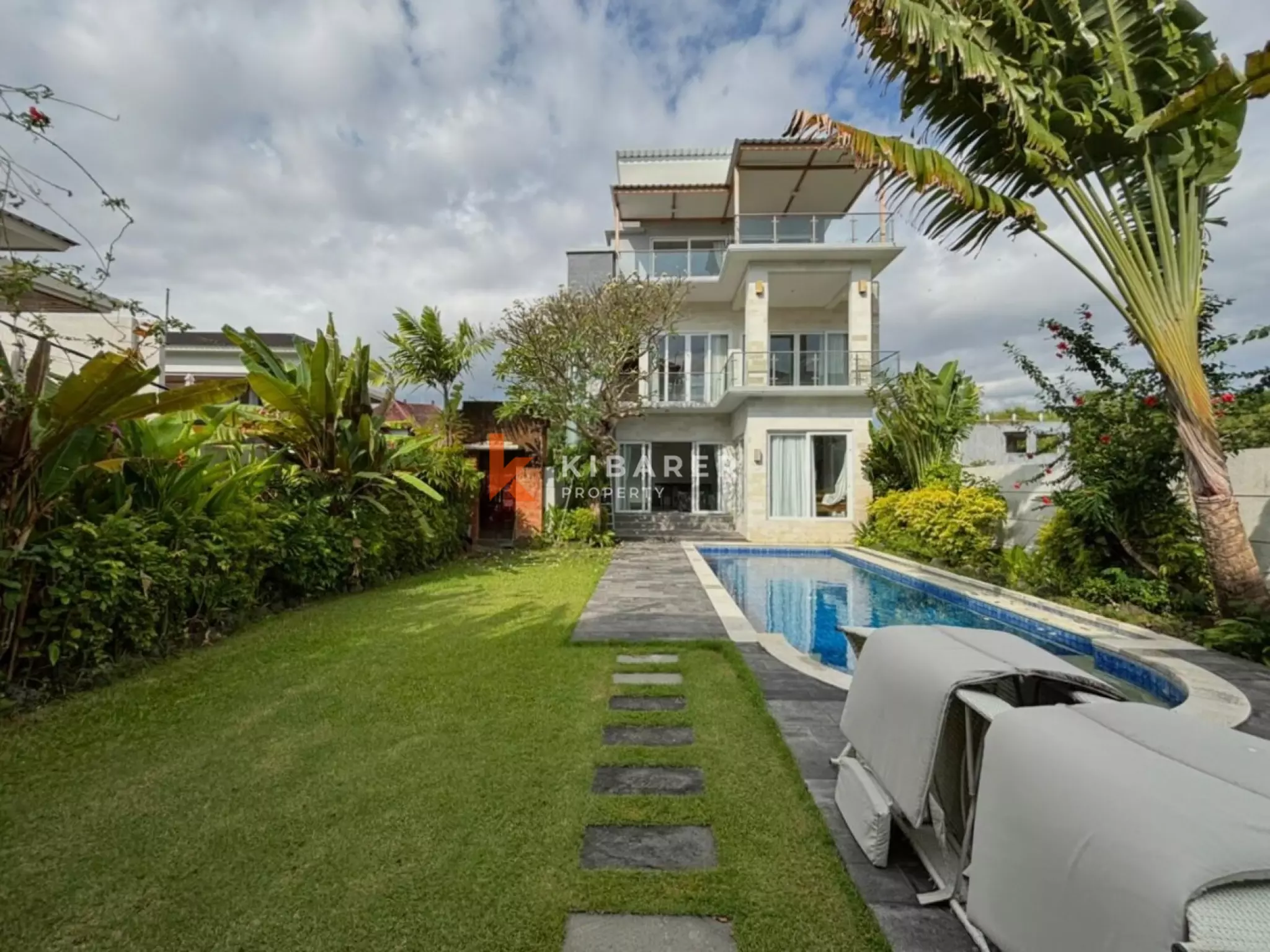 Villa de 3 chambres à Berawa - Proche des restaurants et de la plage